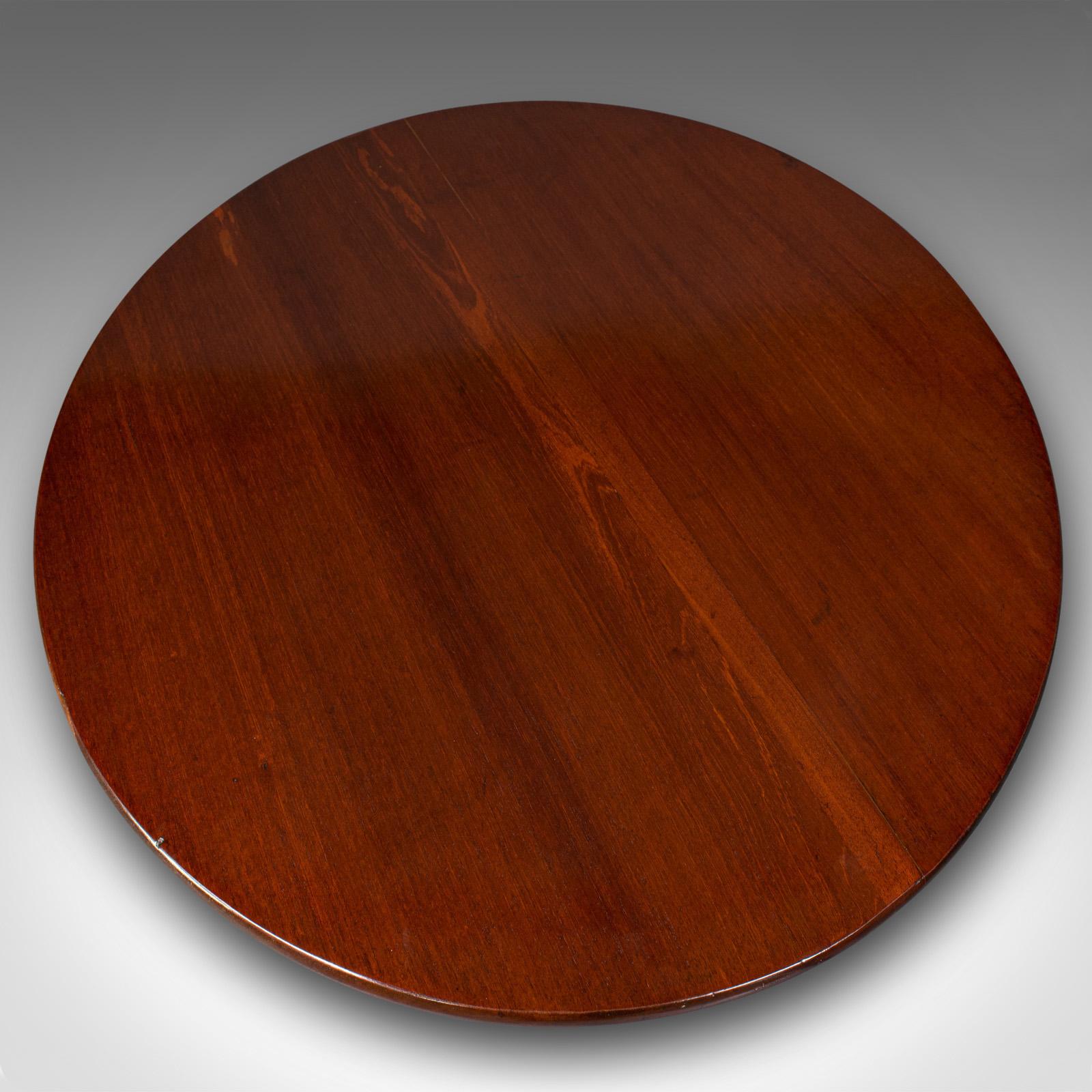 Antique Tilt Top Table, English, Mahogany, Occasional, Wine, Georgian, C.1780 For Sale 4