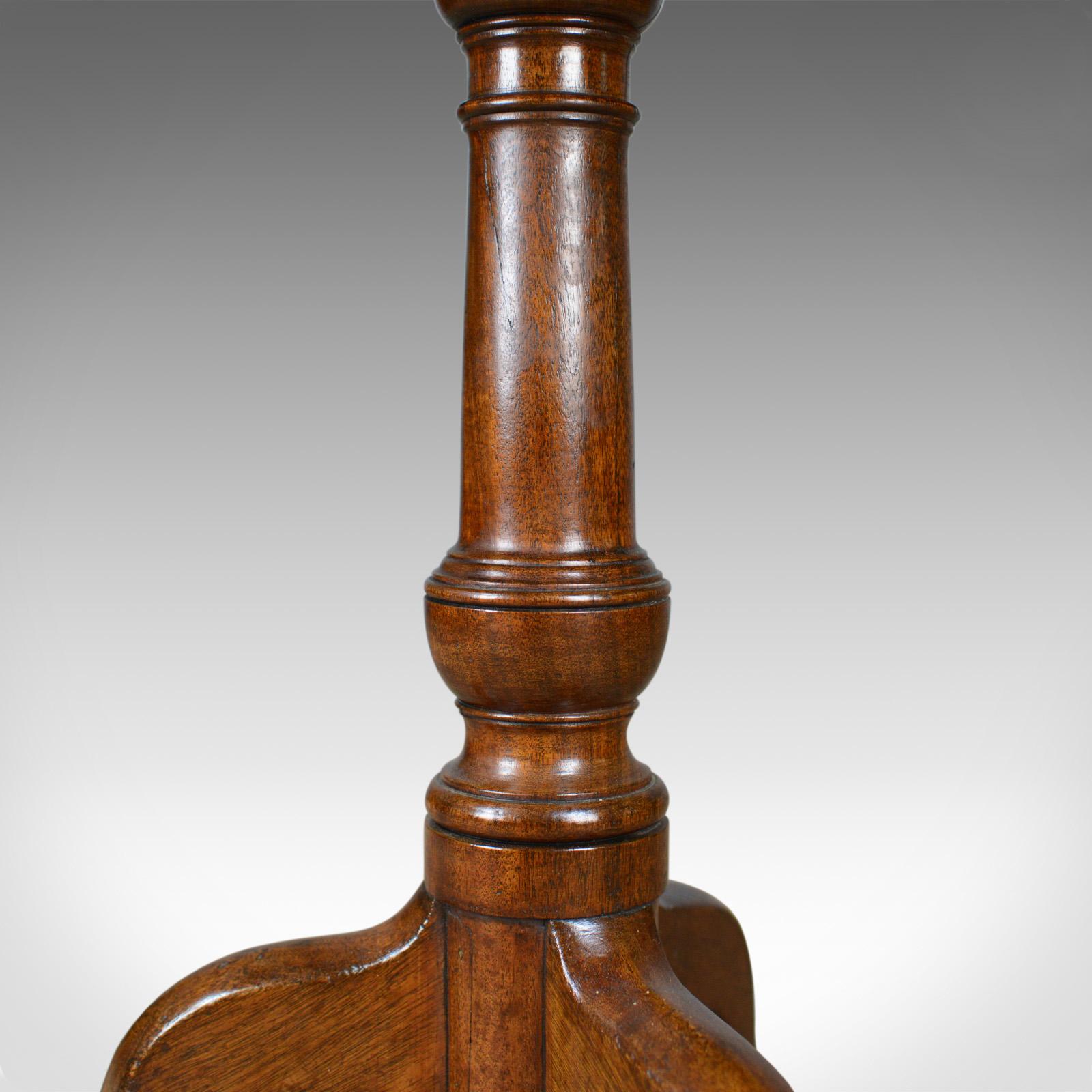 Antique Tilt-Top Table, English, Mahogany, Side, Early 19th Century, circa 1800 In Good Condition In Hele, Devon, GB