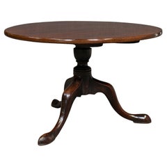 Used Tilt Top Table, English, Wine, Afternoon Tea, Early Georgian, Circa 1750