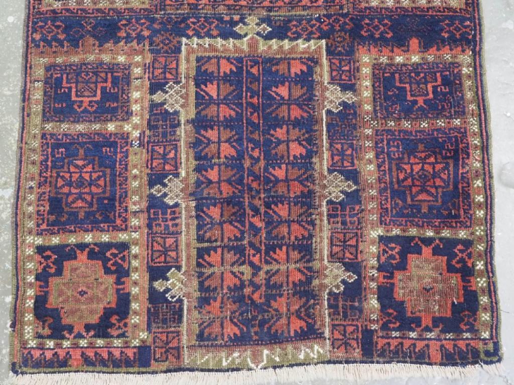 Antiker Timuri Yaqub Khani / Baluch-Teppich, um 1880 (Turkmenisch) im Angebot