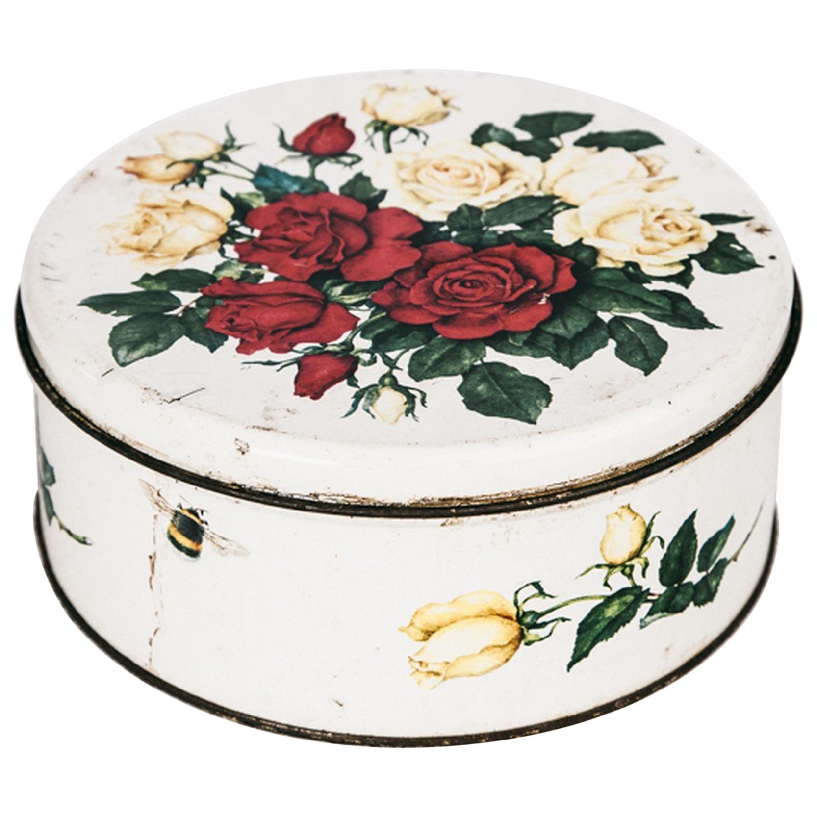 Antique Tin in Lithographed Plate "IRA" from Early 1900s, Denmark For Sale