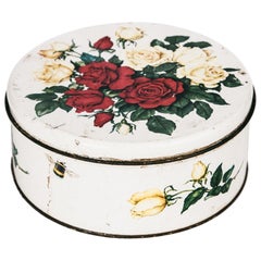 Antique Tin in Lithographed Plate "IRA" from Early 1900s, Denmark