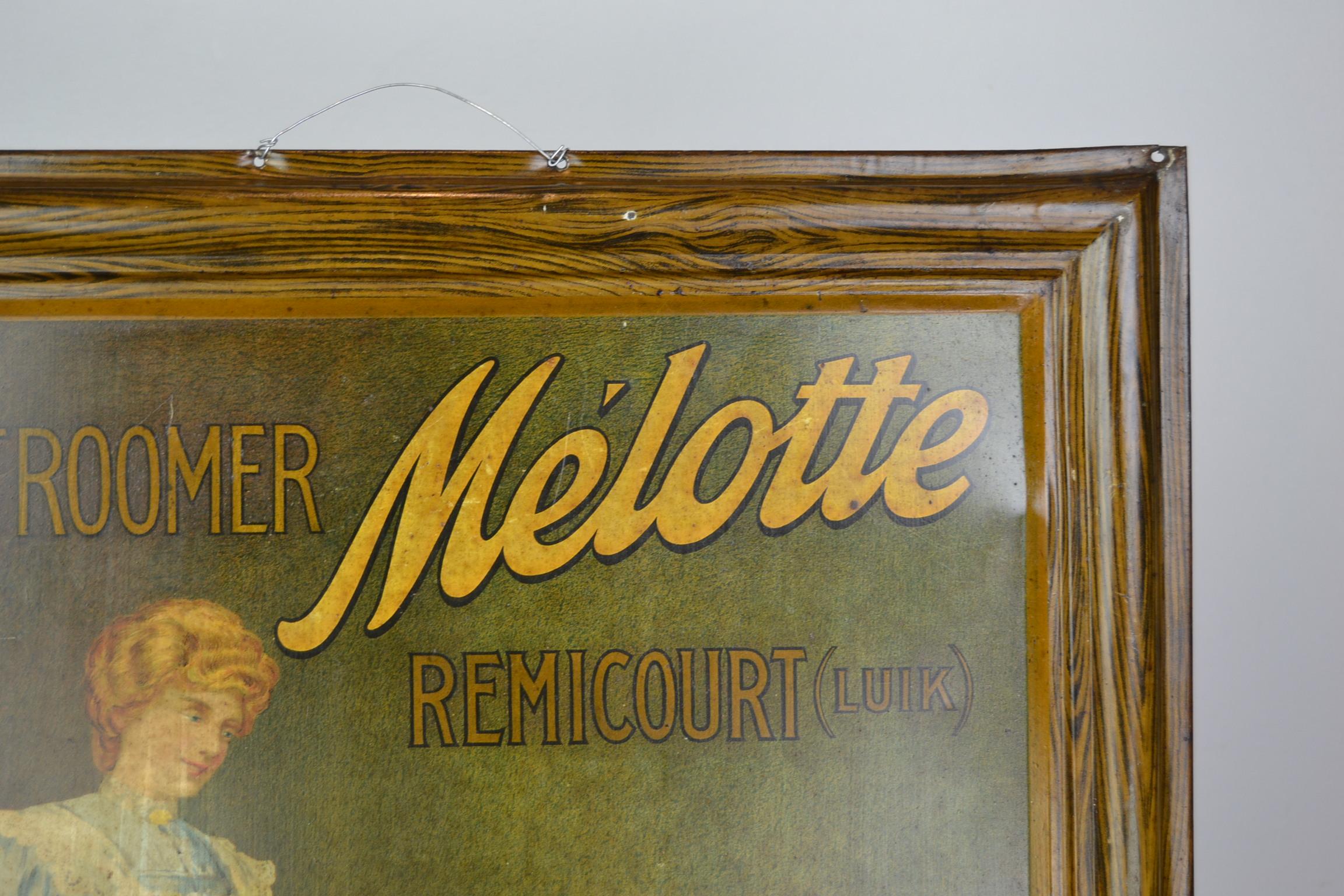 Antikes signiertes cremefarbenes Separator Melotte Belgien von National Works Smethwick im Zustand „Gut“ im Angebot in Antwerp, BE