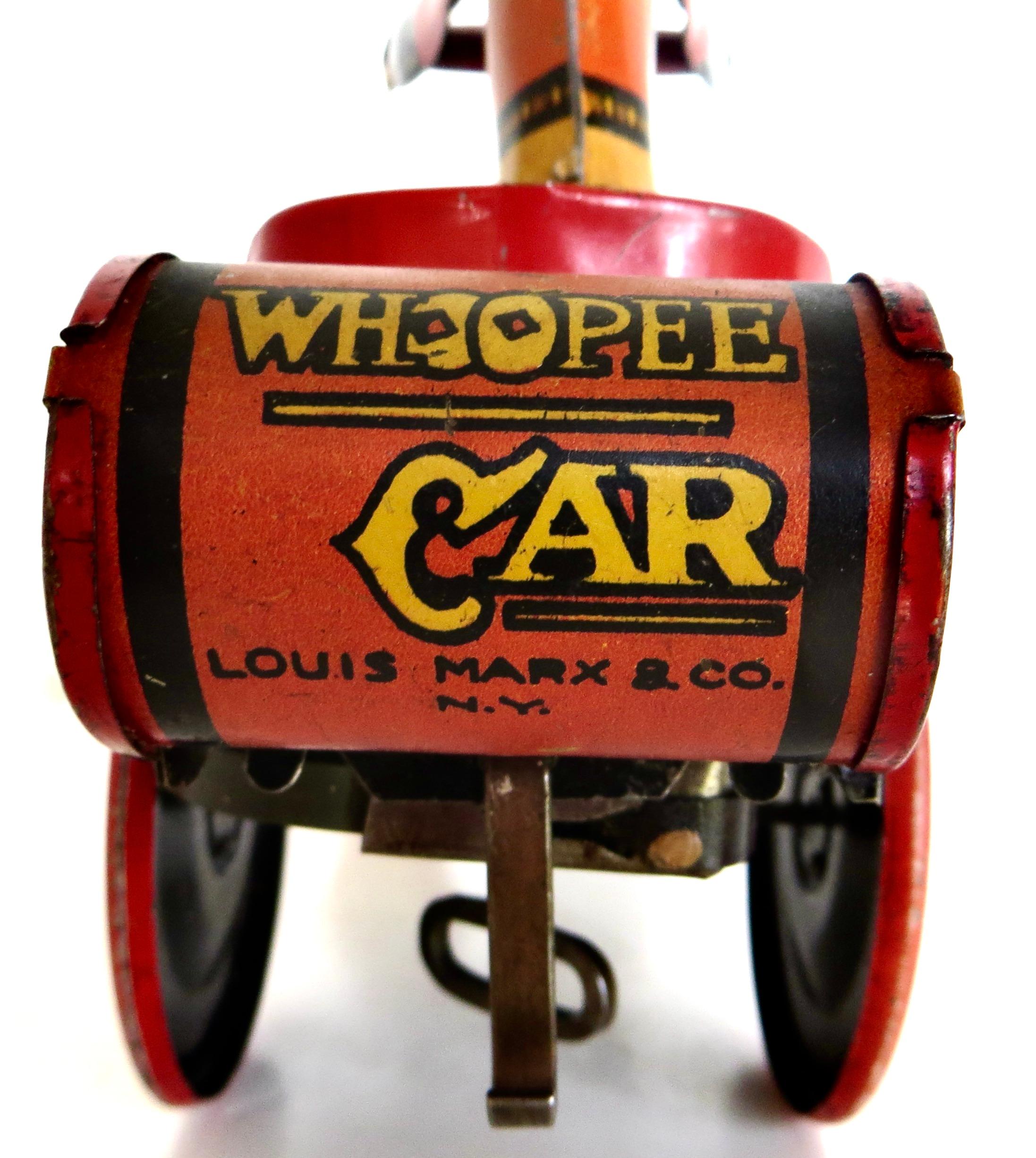 Antique Tin Toy Wind-Up Toy Cowboy  
