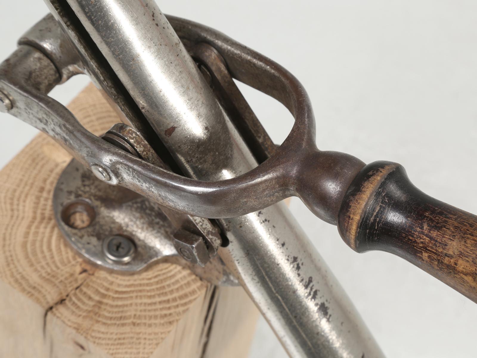 Titan Heavy-Duty Bar Mechanical Mounted Wine Corkscrew Remover, circa 1900 1
