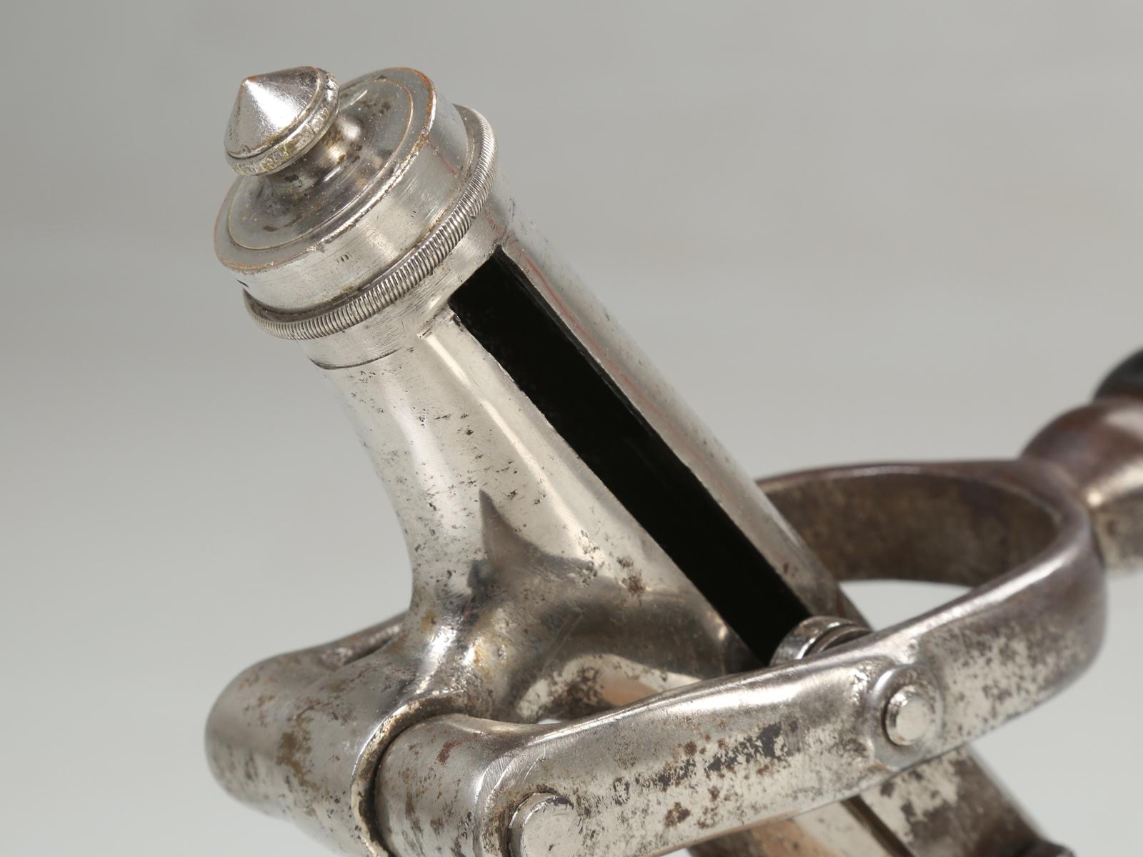 Titan Heavy-Duty Bar Mechanical Mounted Wine Corkscrew Remover, circa 1900 3