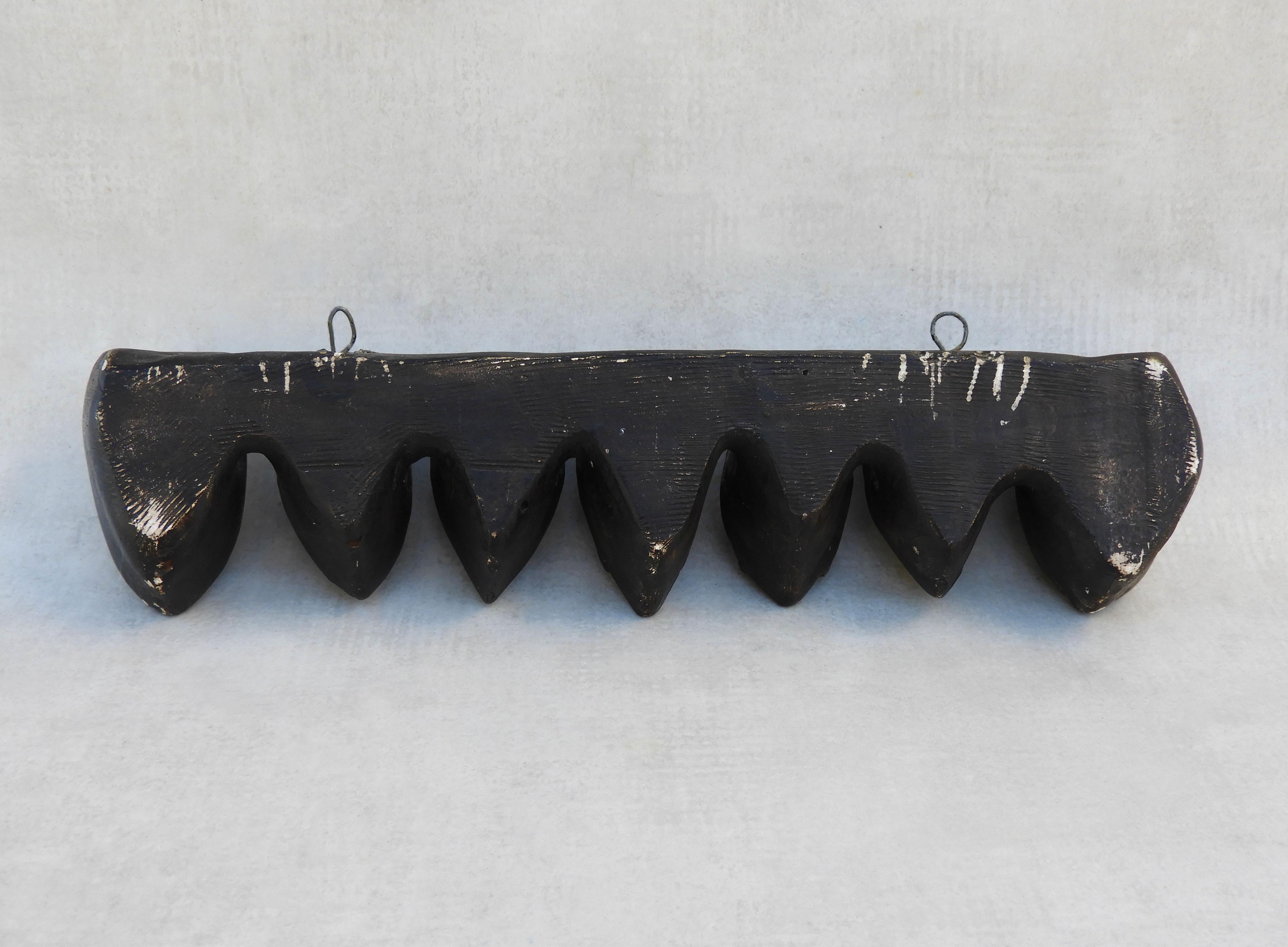 Antique Tobacciana Pipe Rack Wall Art Sculpture Seven Deadly Sins, C1920, France 3