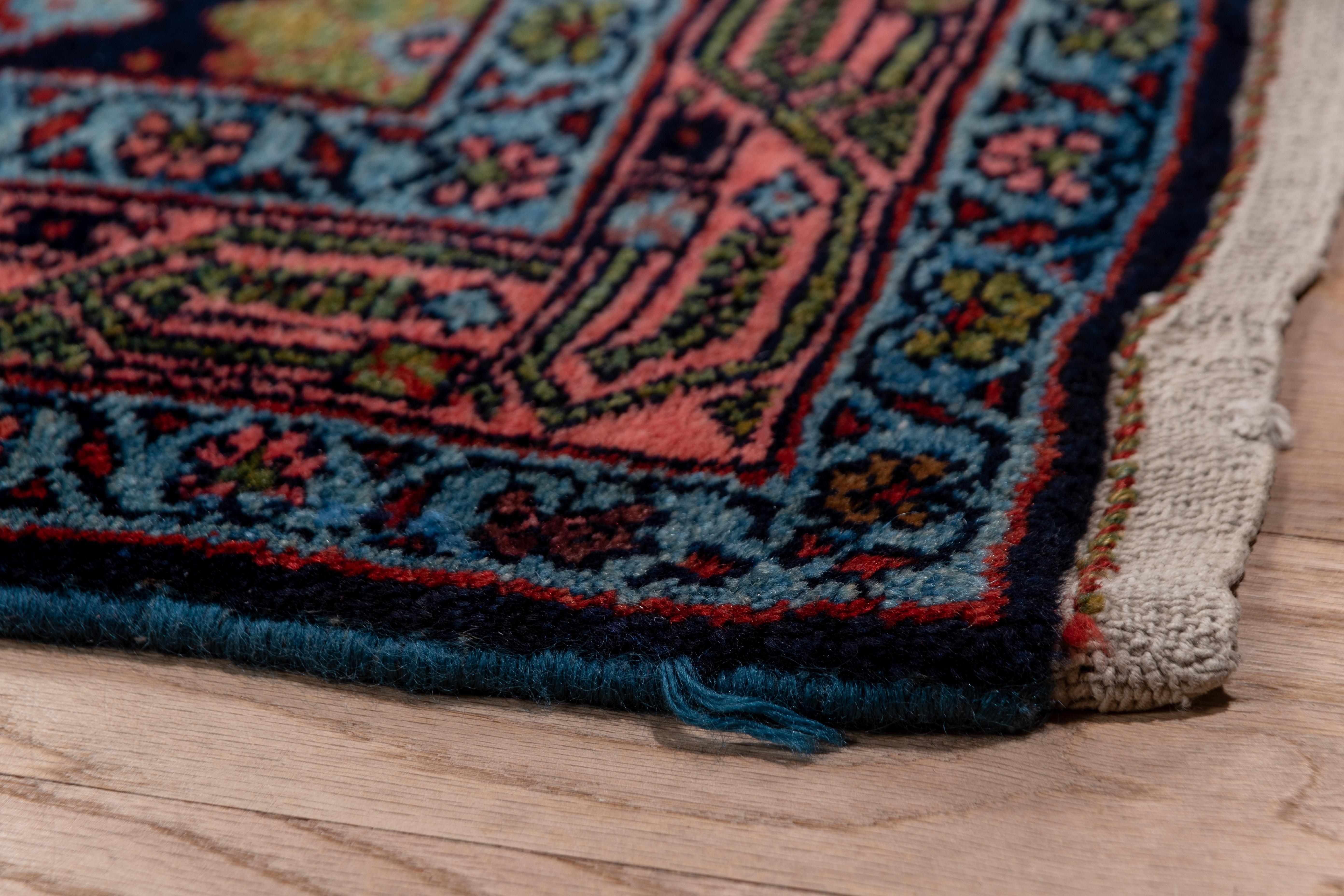 Wool Antique Top Condition Malayer Runner