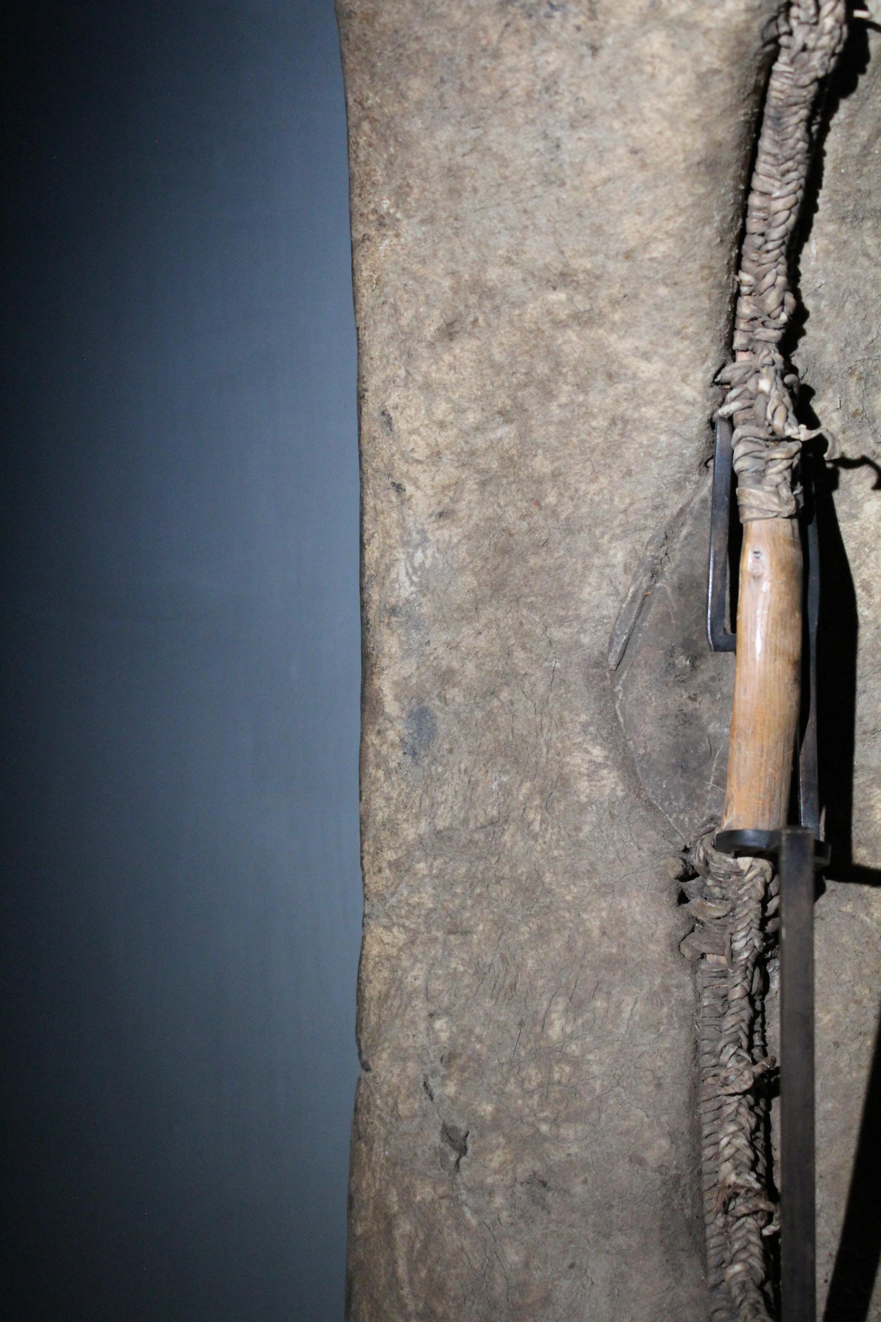 Antiker Toposa-Schild (Südsudanesisch) im Angebot