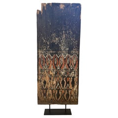 Antique Toraja Carved Panel on Stand