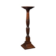 Antique Torchère, English, Mahogany, Jardinière Stand, William IV Revival, 1900