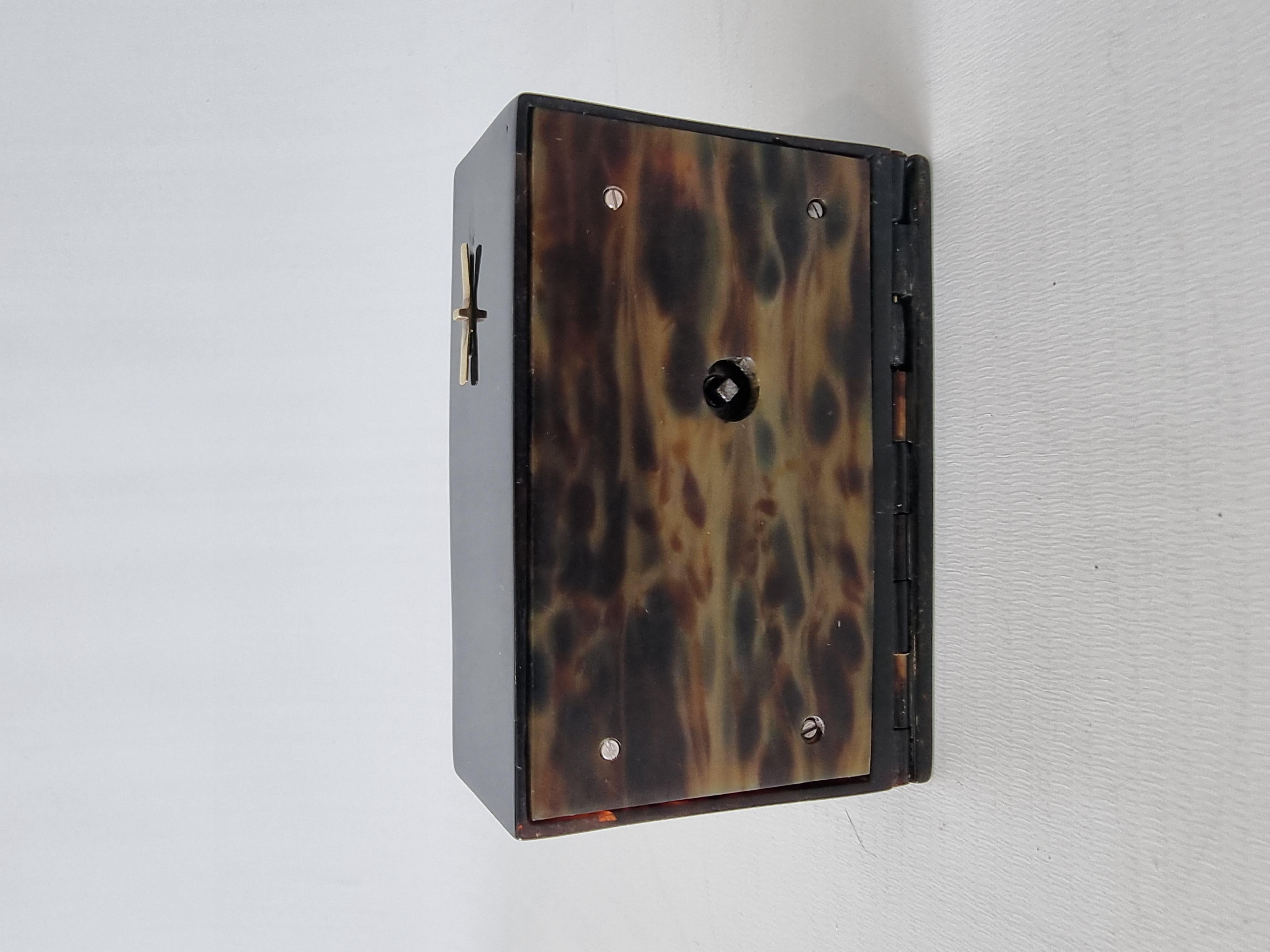 Antique Tortoiseshell Singing Bird Box, Most Probably by Bontems For Sale 1