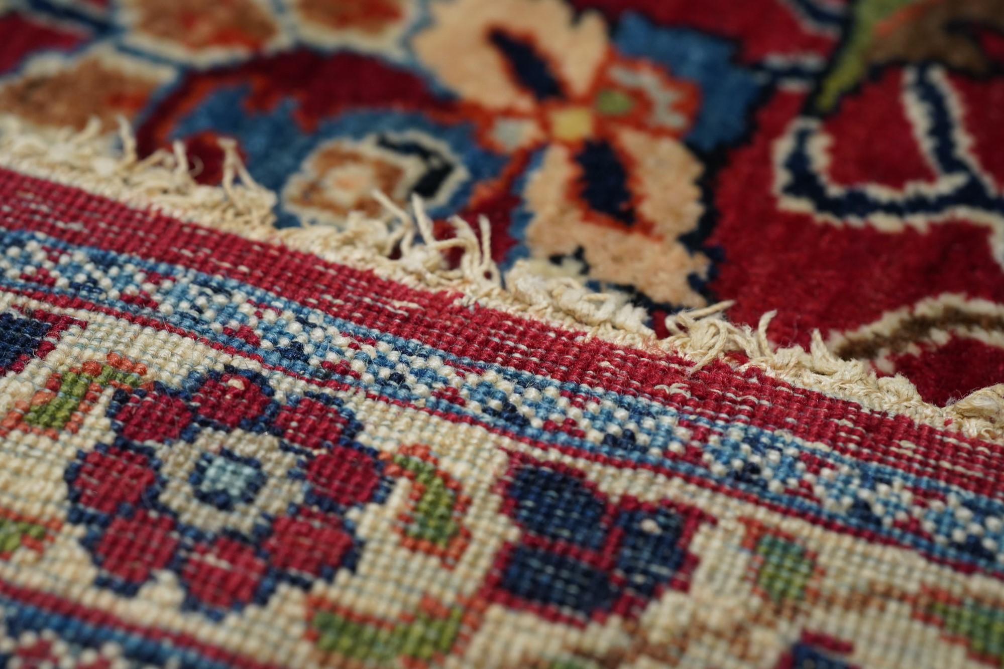 Alfombra antigua Toudeshk Nain en venta 5