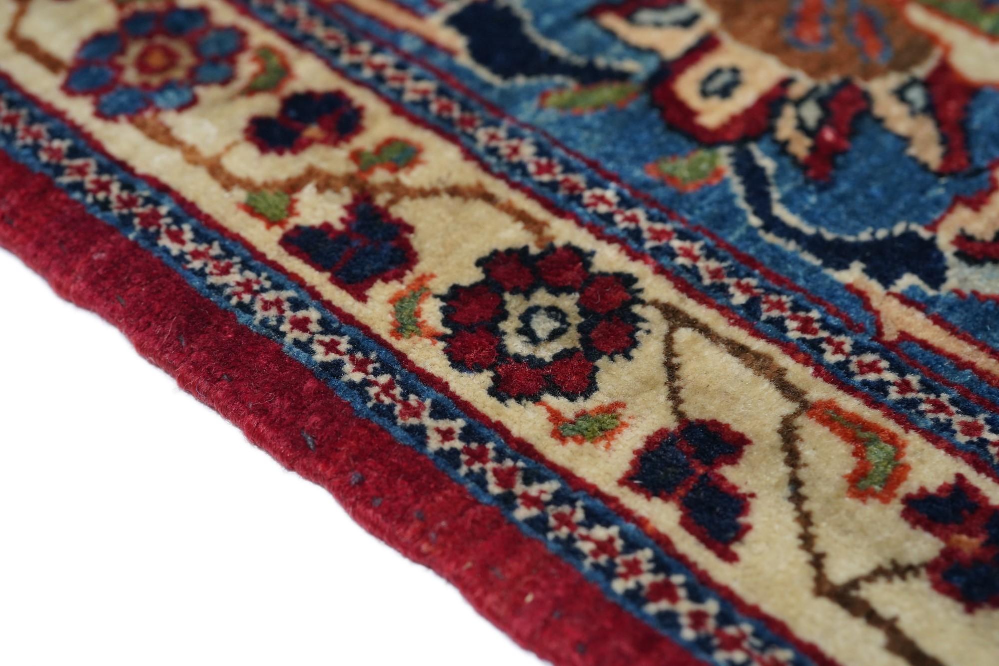 Persian Antique Toudeshk Nain Rug 3'6'' x 5'2'' For Sale