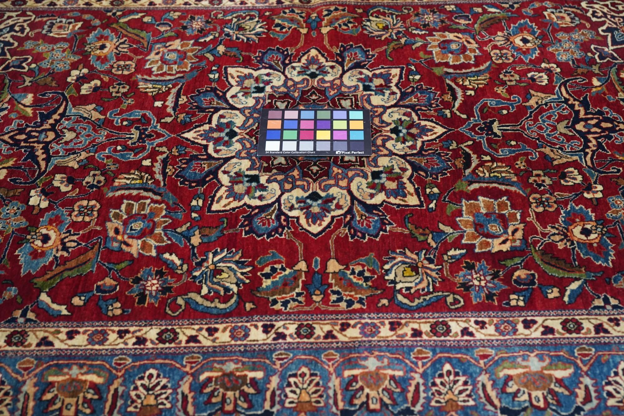 Antique Toudeshk Nain Rug 3'6'' x 5'2'' For Sale 1