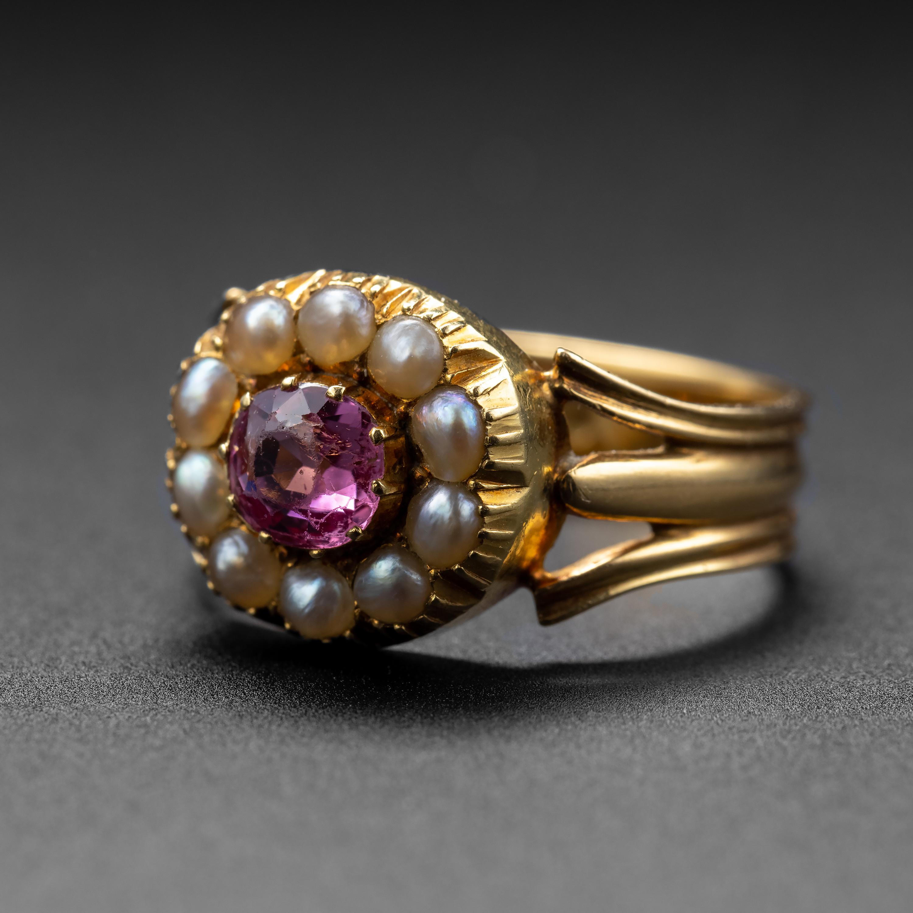 antique tourmaline ring