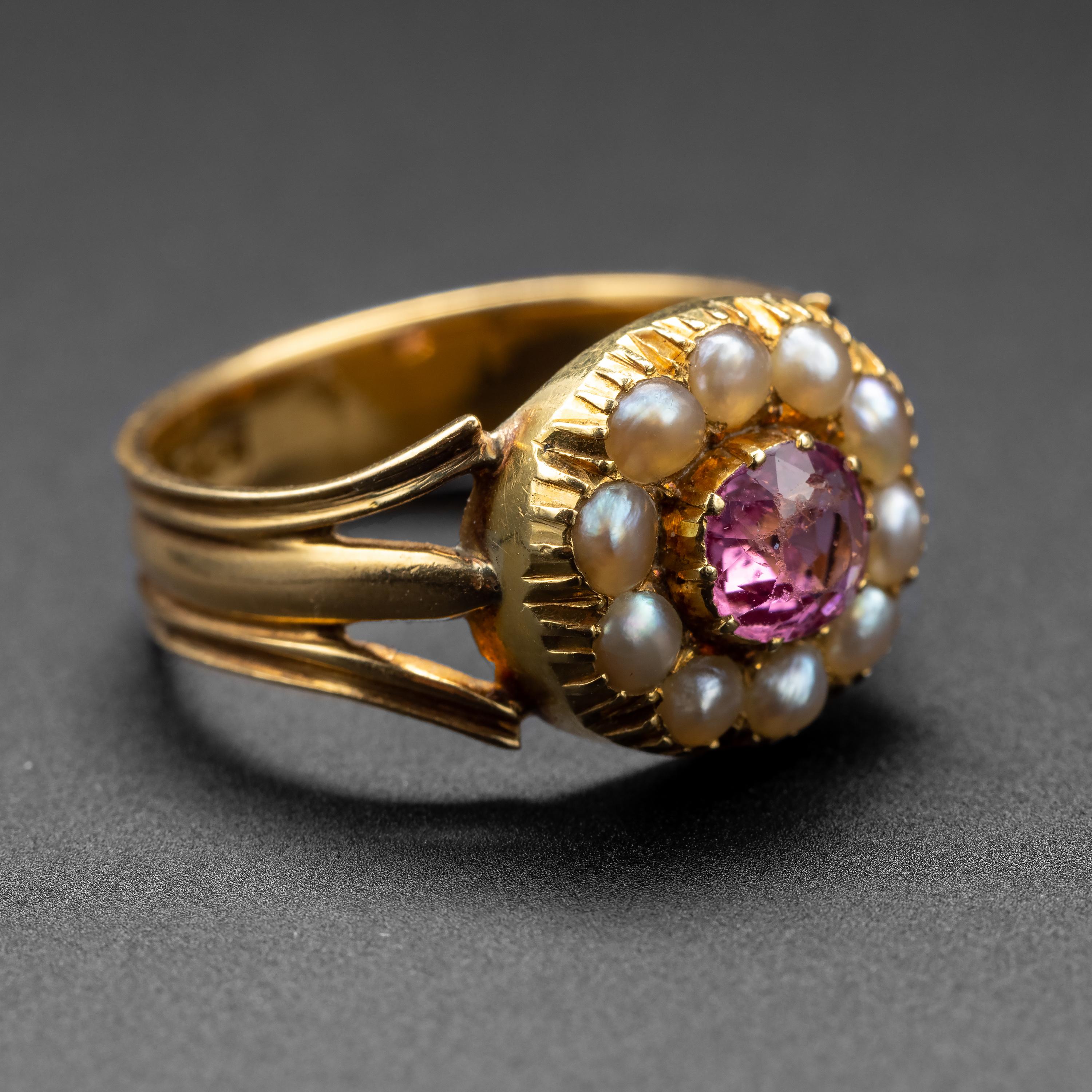antique pearl ring
