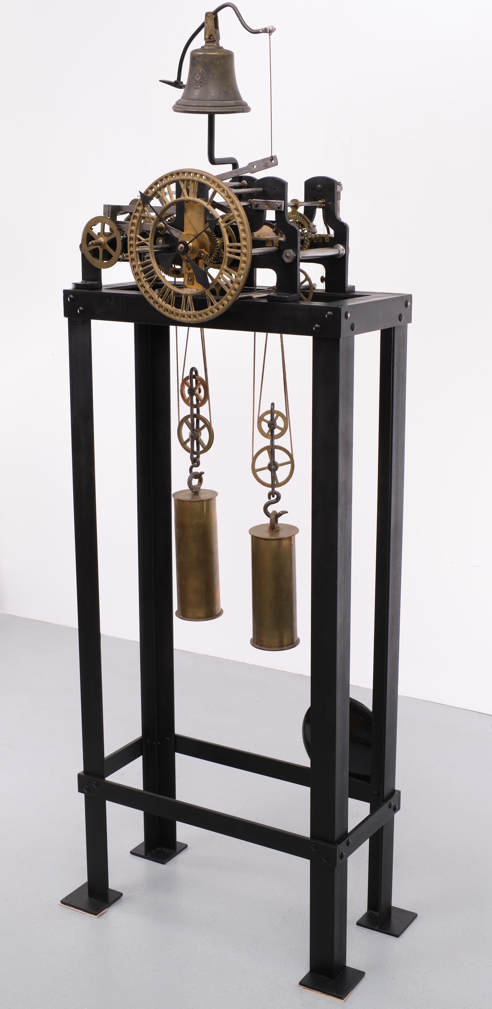 Victorian Antique Tower Clockwork, 1880