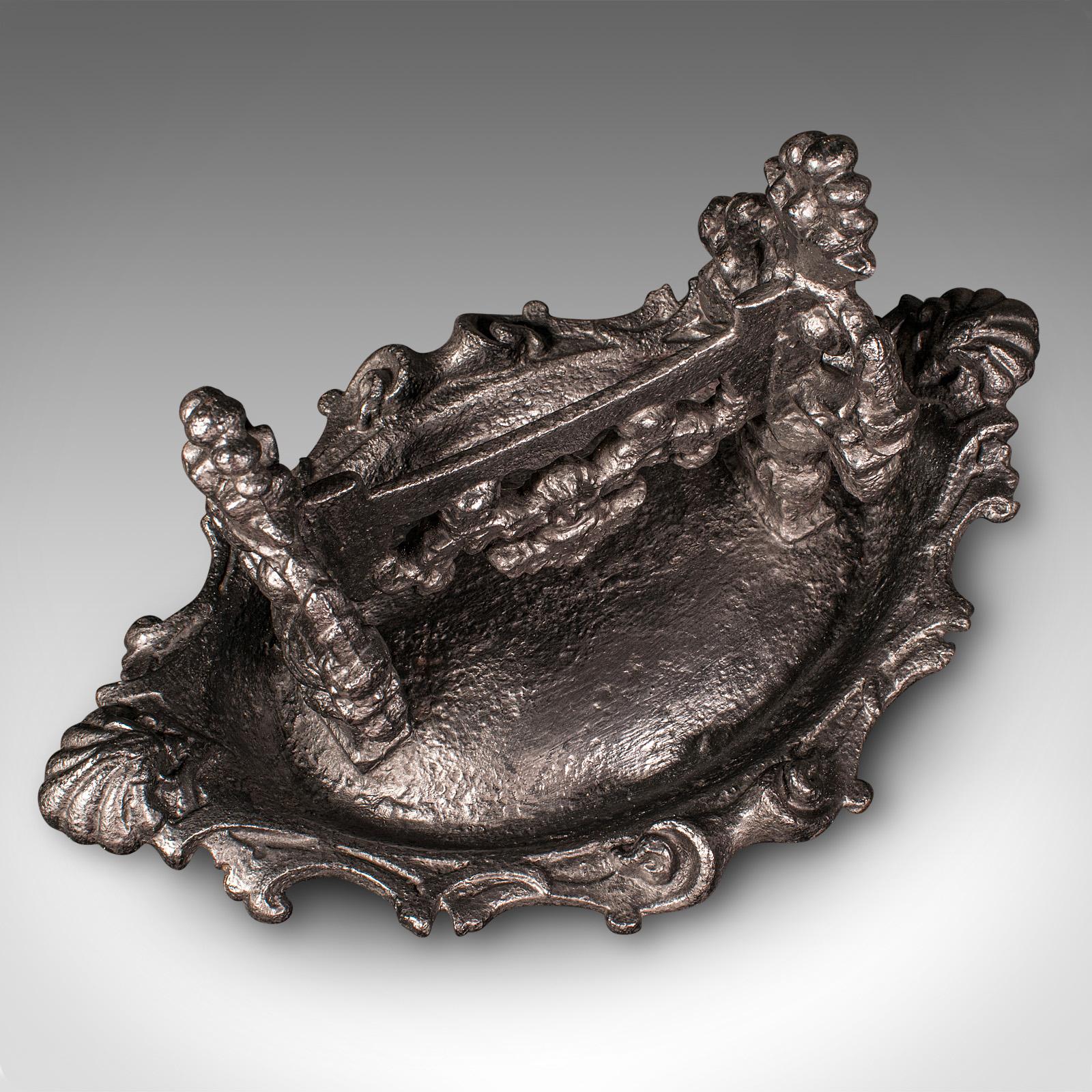 19th Century Antique Townhouse Boot Scraper, English, Great Exhibition, Shoe Pull, Victorian For Sale
