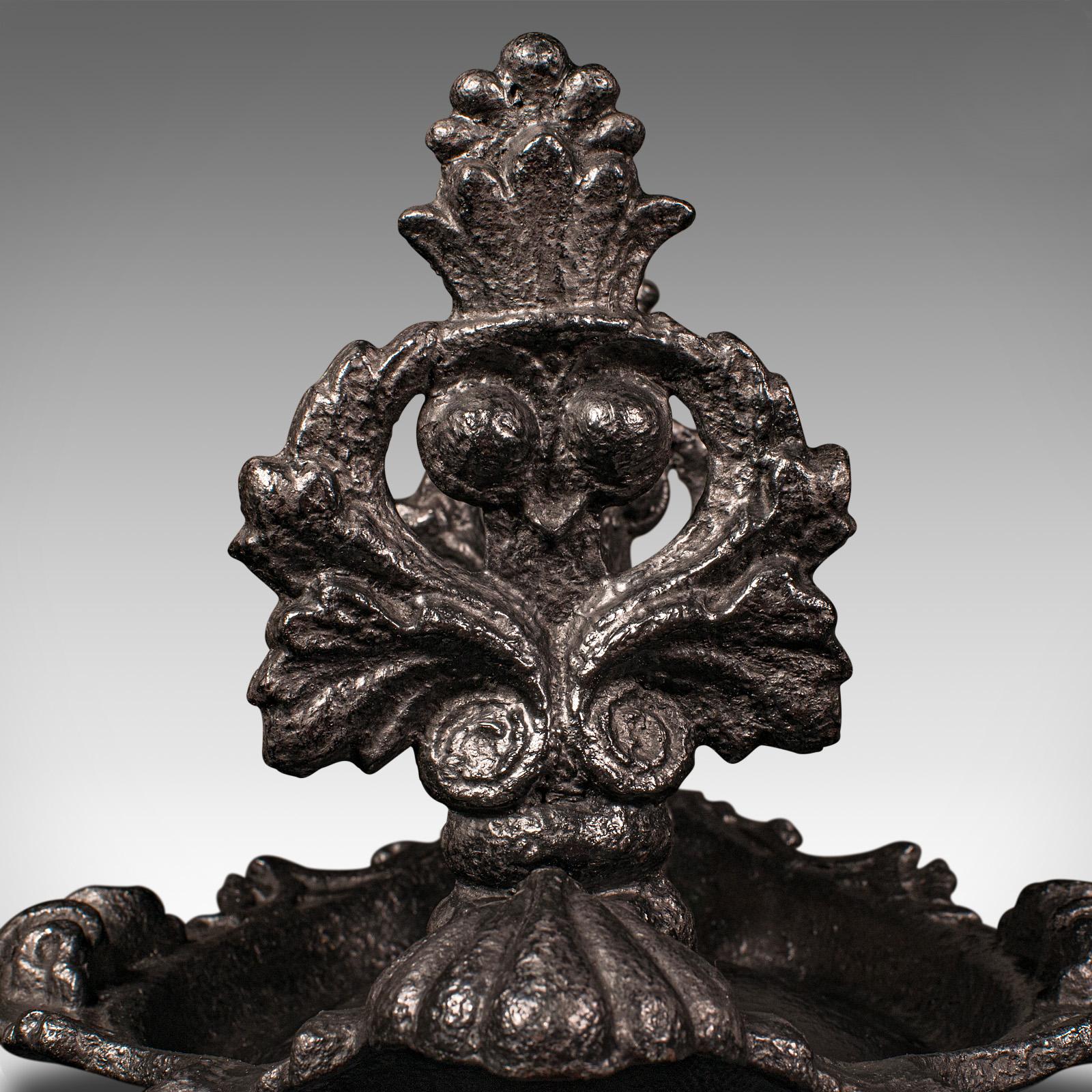 Antique Townhouse Boot Scraper, English, Great Exhibition, Shoe Pull, Victorian For Sale 1