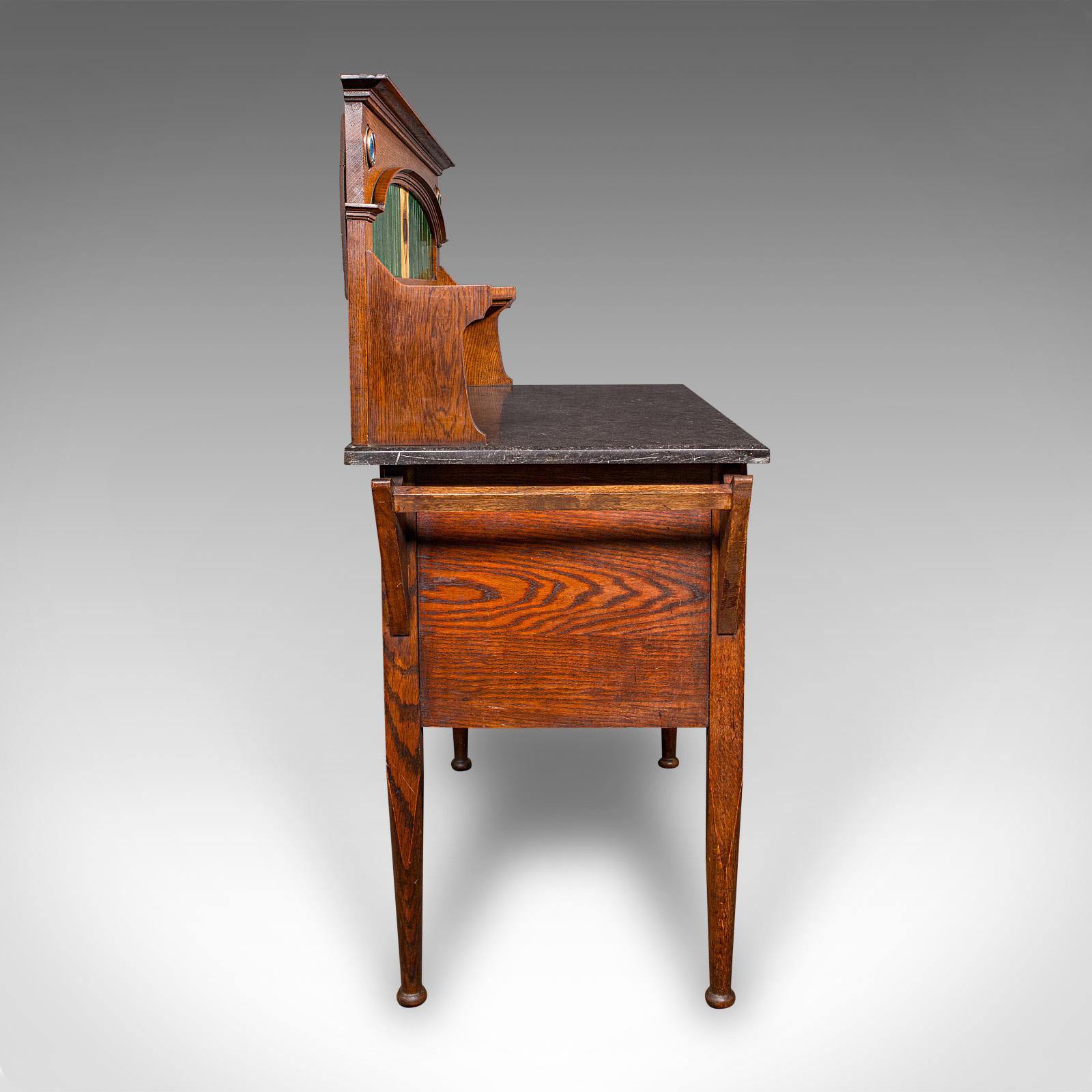 Lavabo antico Townhouse, Inglese, Arts & Crafts, Mobile da bagno, Vittoriano In condizioni buone in vendita a Hele, Devon, GB