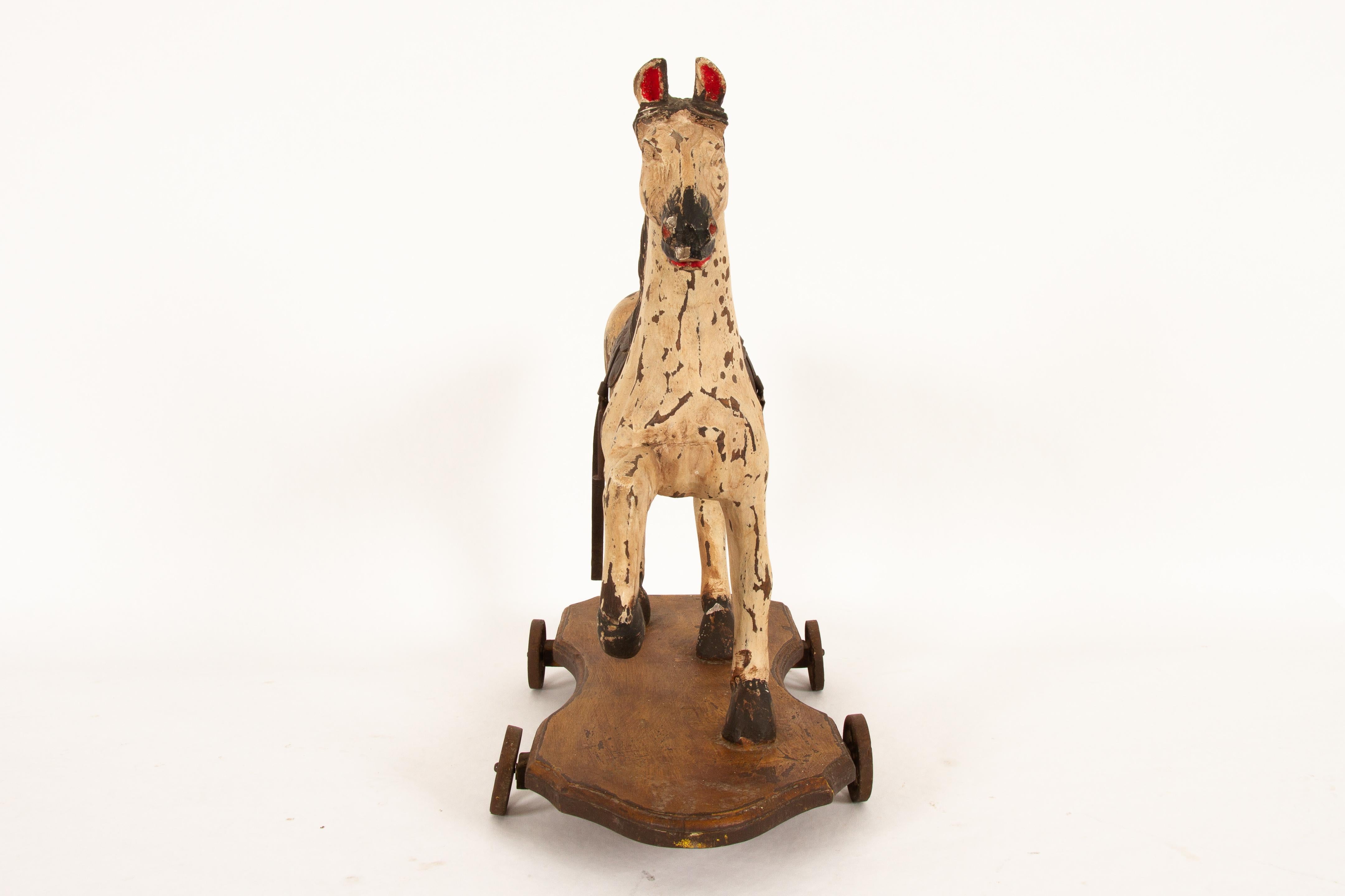 antique toy horses