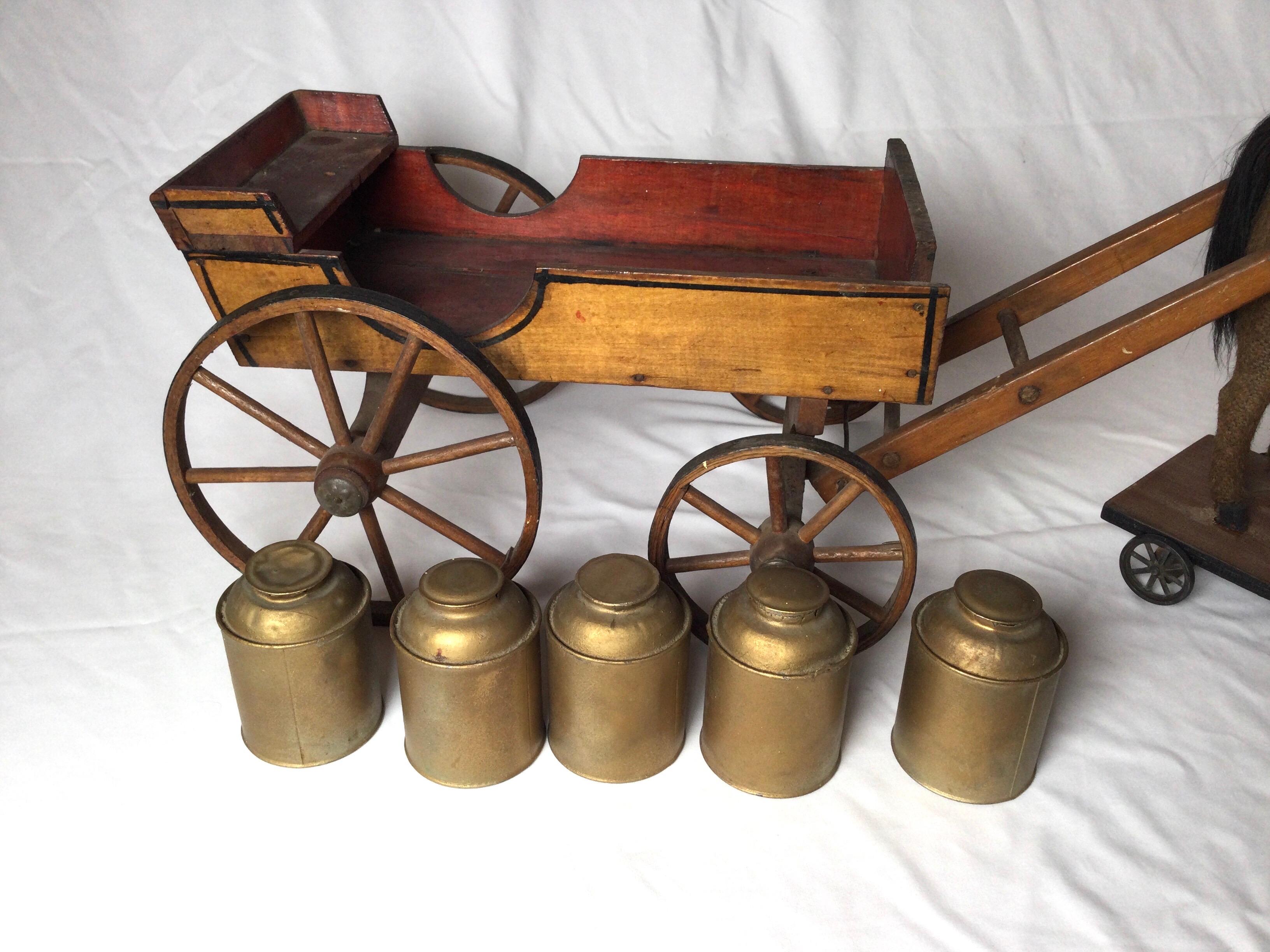toy horse and cart