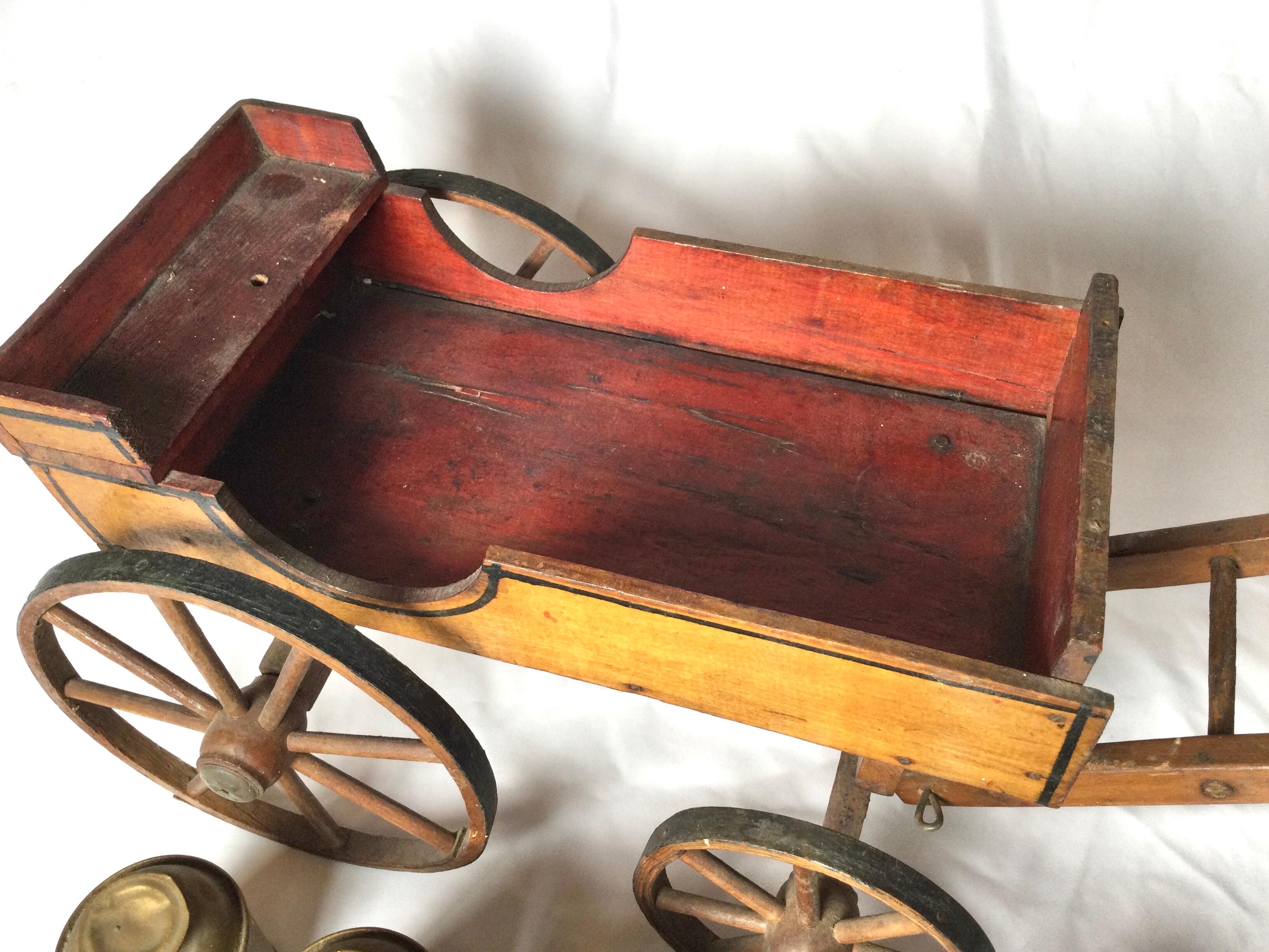 antique childs wagon