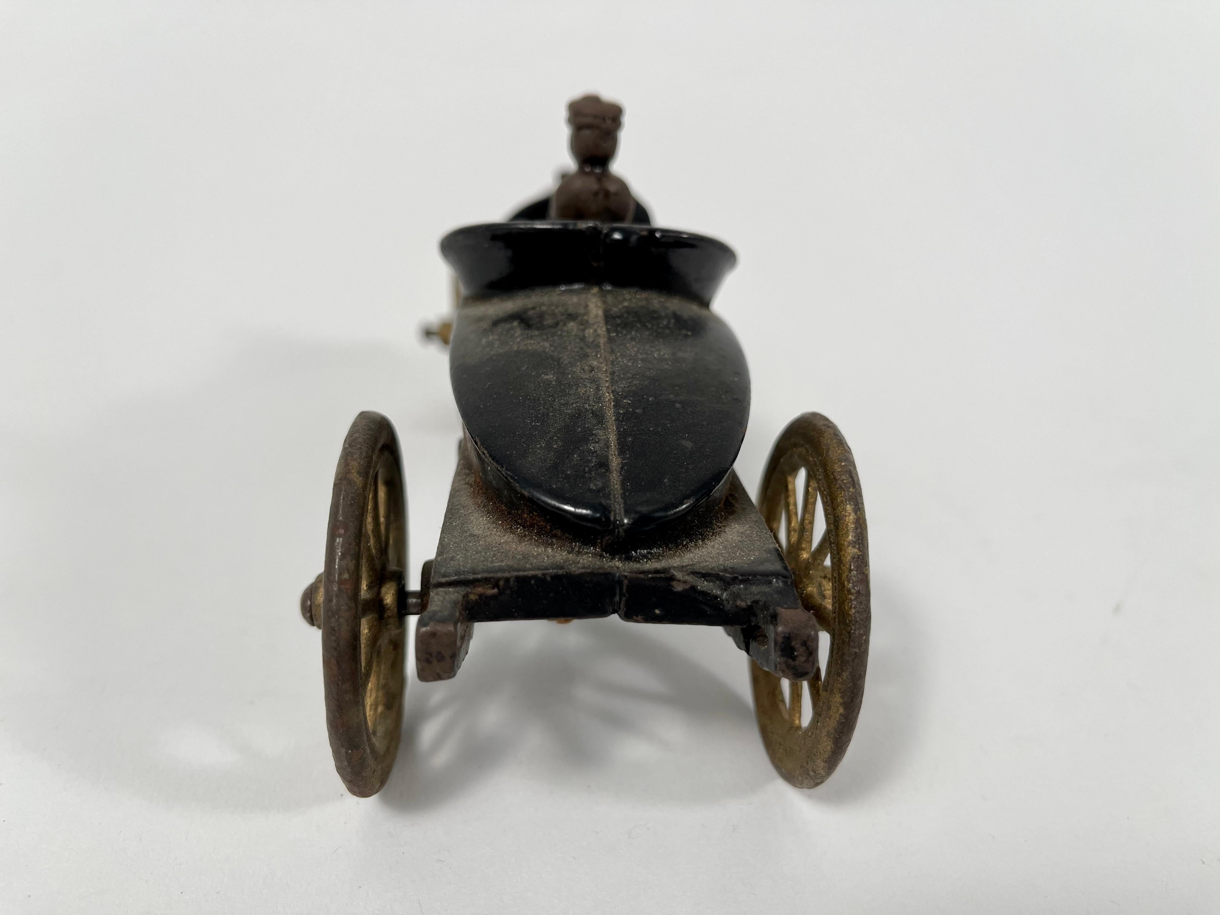 Cast Antique Toy Race Car, circa 1920s