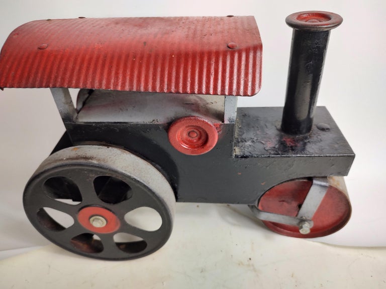 Antique Toy Steamroller C1940 Style of Buddy L For Sale at 1stDibs | buddy  l steam roller, steamroller toy, steamroller gif