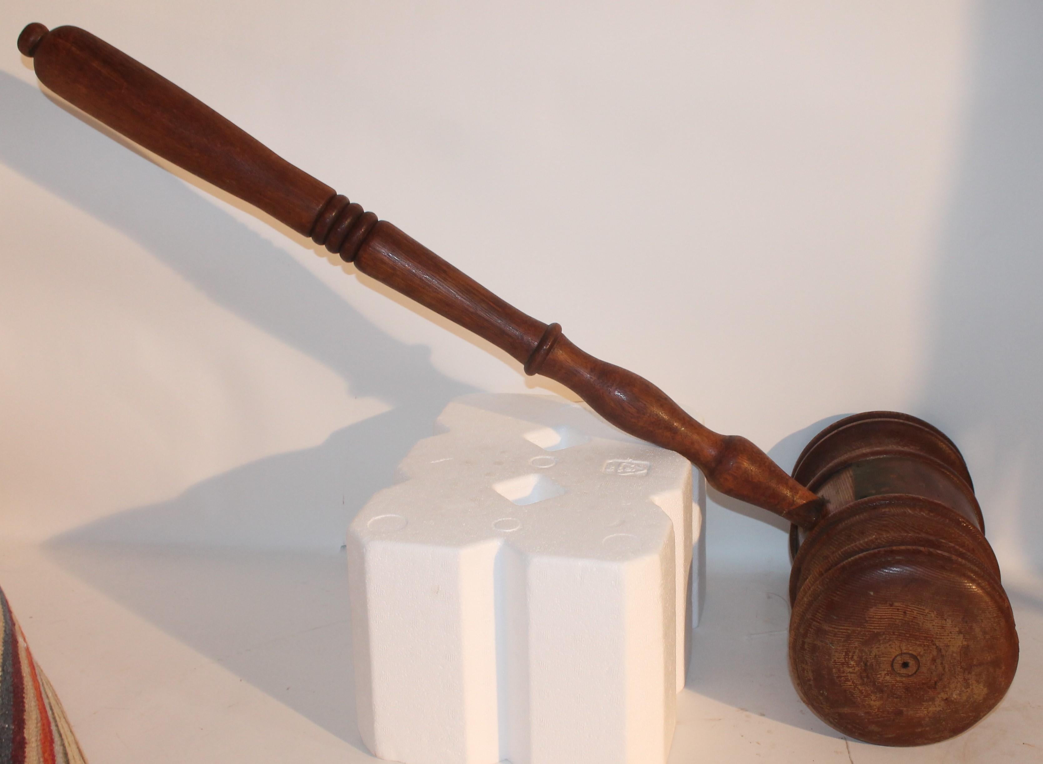 antique gavel