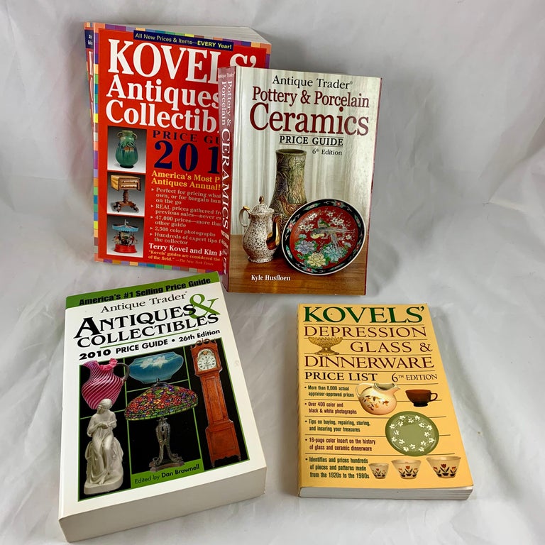 Antique Trader and Kovel Price Guide Books Ceramics, Glass