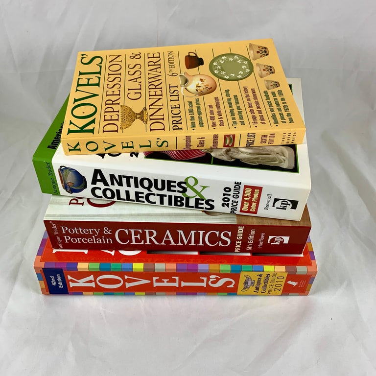 Antique Trader and Kovel Price Guide Books Ceramics, Glass