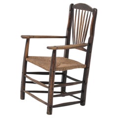 Chaise irlandaise traditionnelle ancienne