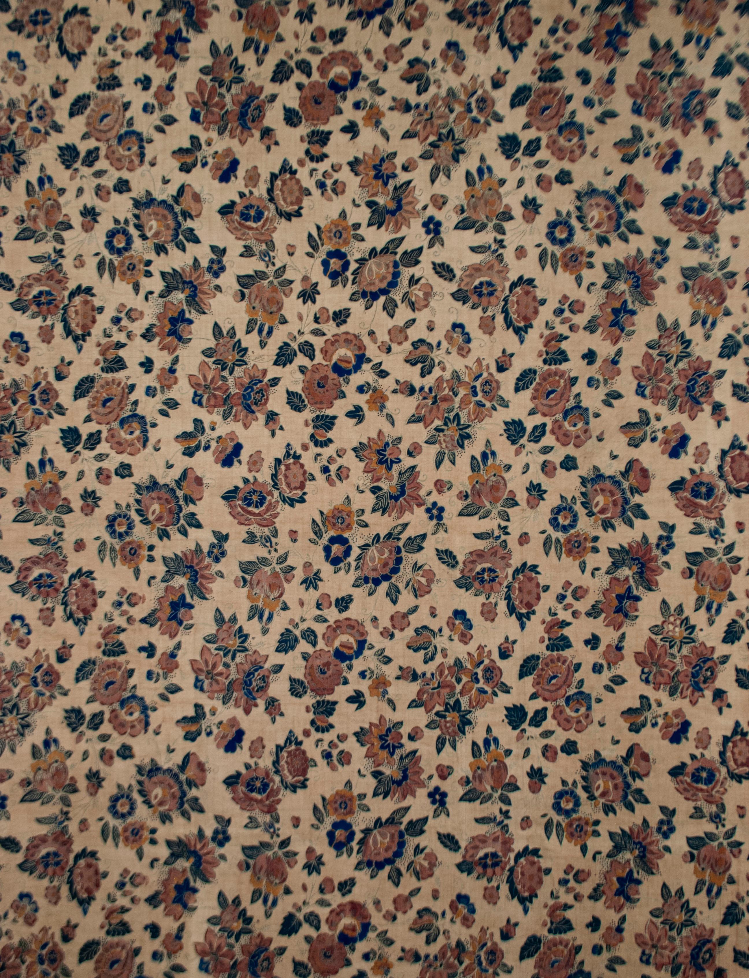 Batik tradicional japonés antiguo (Wasarasa) Taisho en venta
