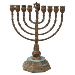 Antico lampadario tradizionale ebraico, circa 1940
