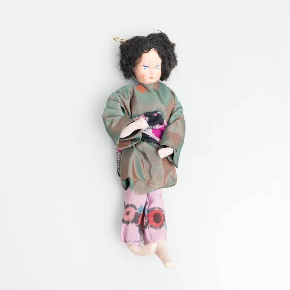 Early 20th Century Antique Traditional Rag Doll, circa 1920 For Sale