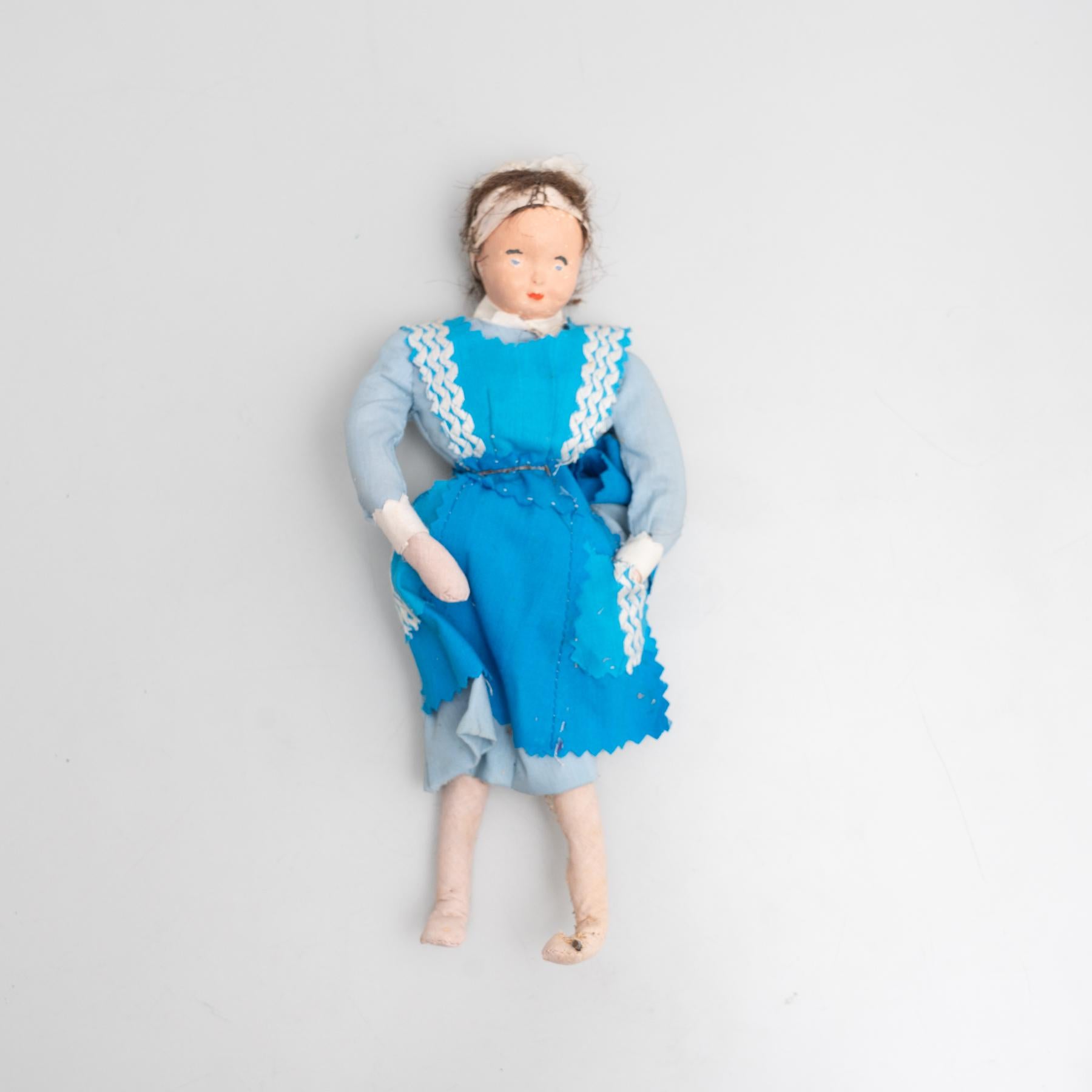 Antique Traditional Spanish Maid Rag Doll, circa 1920 For Sale 2