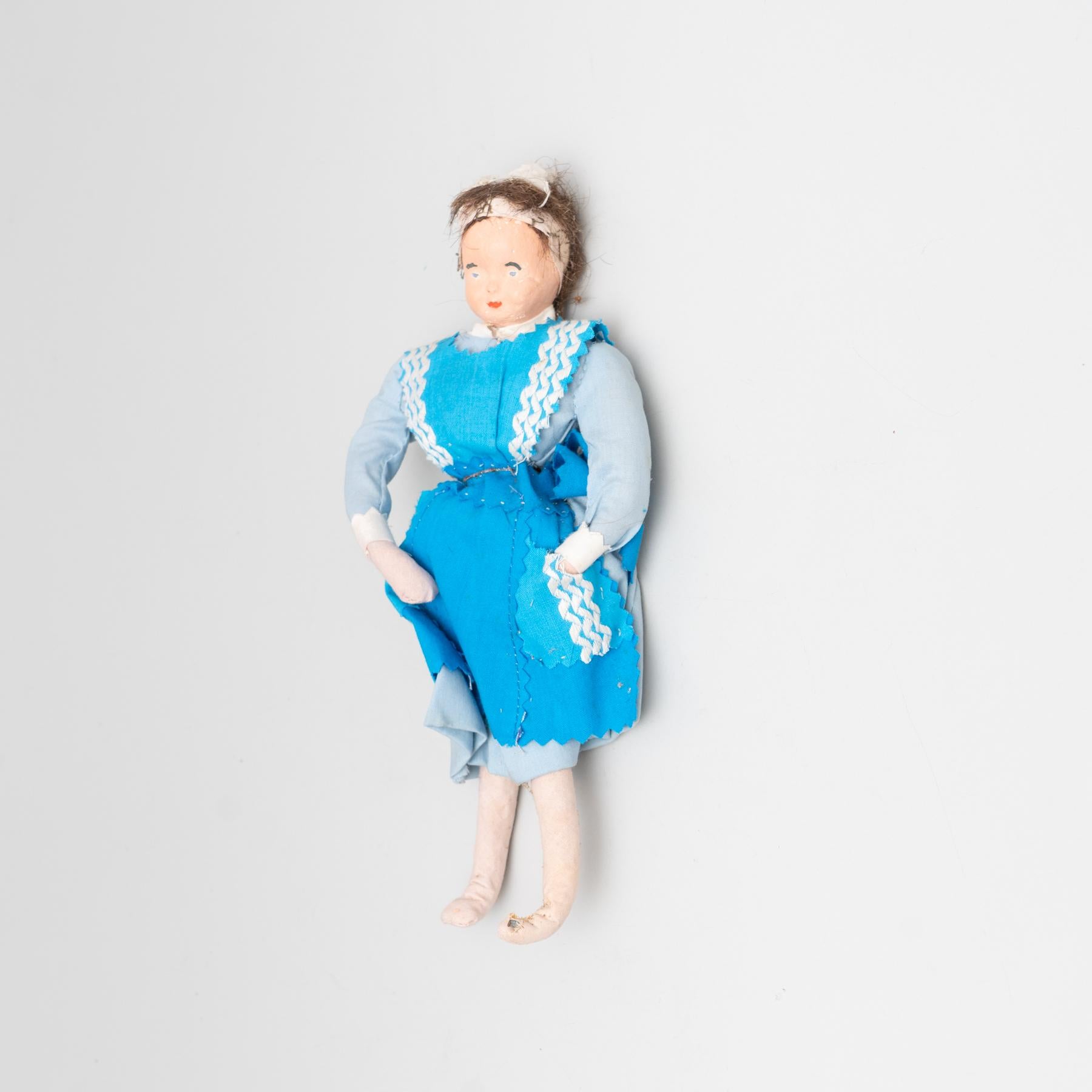 Antique Traditional Spanish Maid Rag Doll, circa 1920 For Sale 4