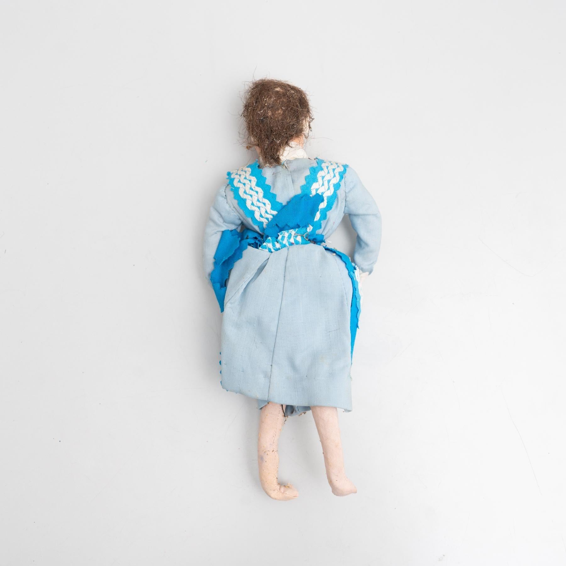 Antique Traditional Spanish Maid Rag Doll, circa 1920 For Sale 10