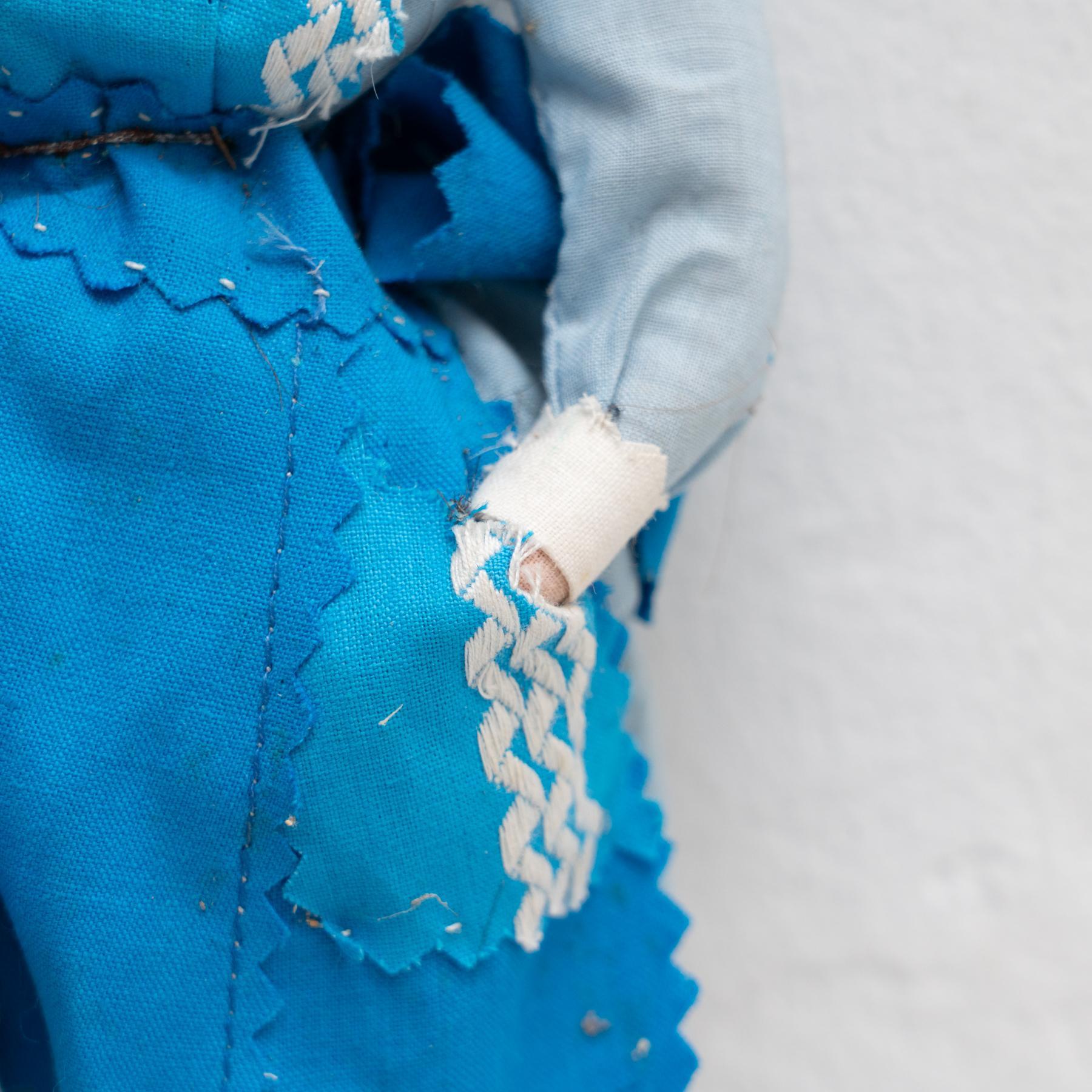 Antique Traditional Spanish Maid Rag Doll, circa 1920 For Sale 2