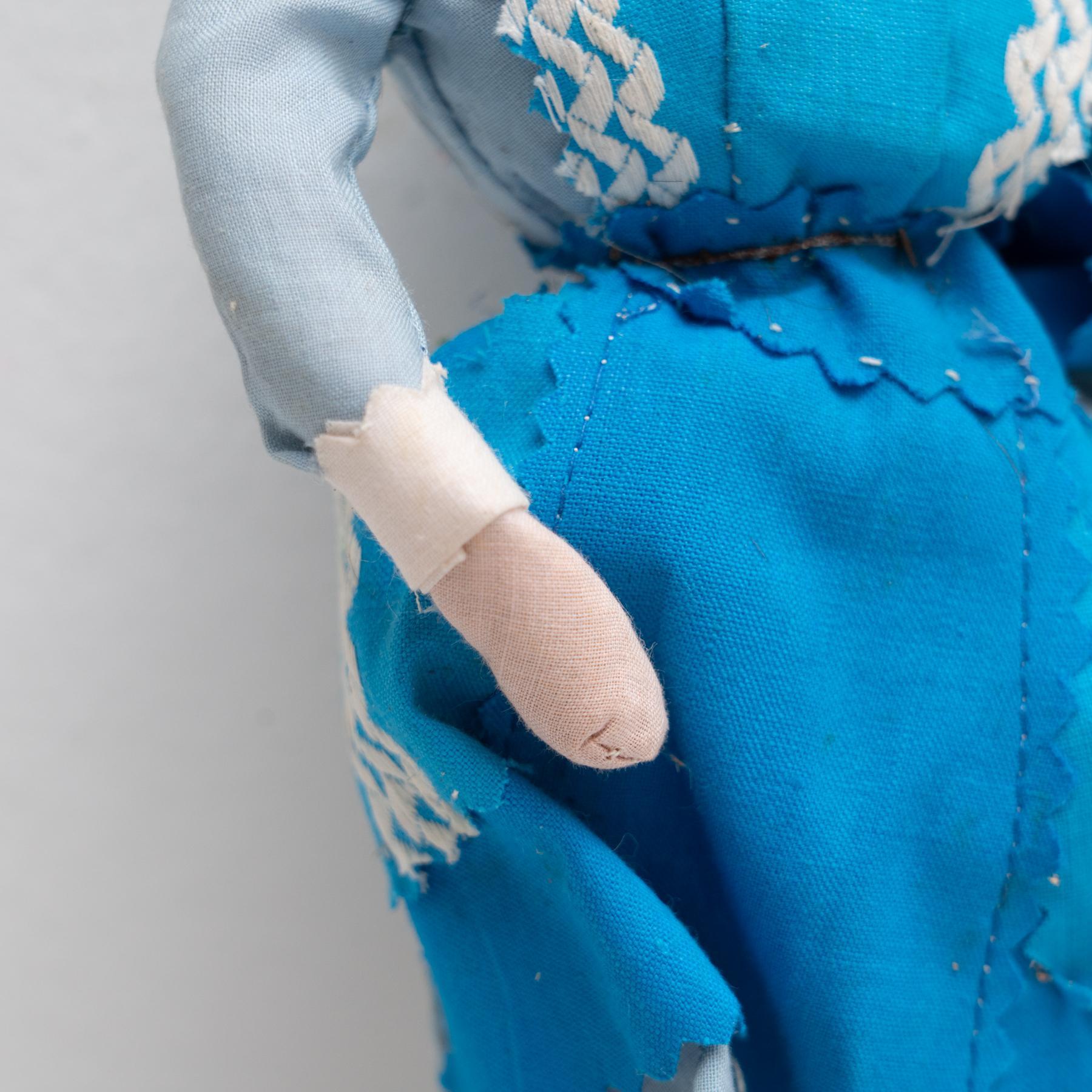 Antique Traditional Spanish Maid Rag Doll, circa 1920 For Sale 3