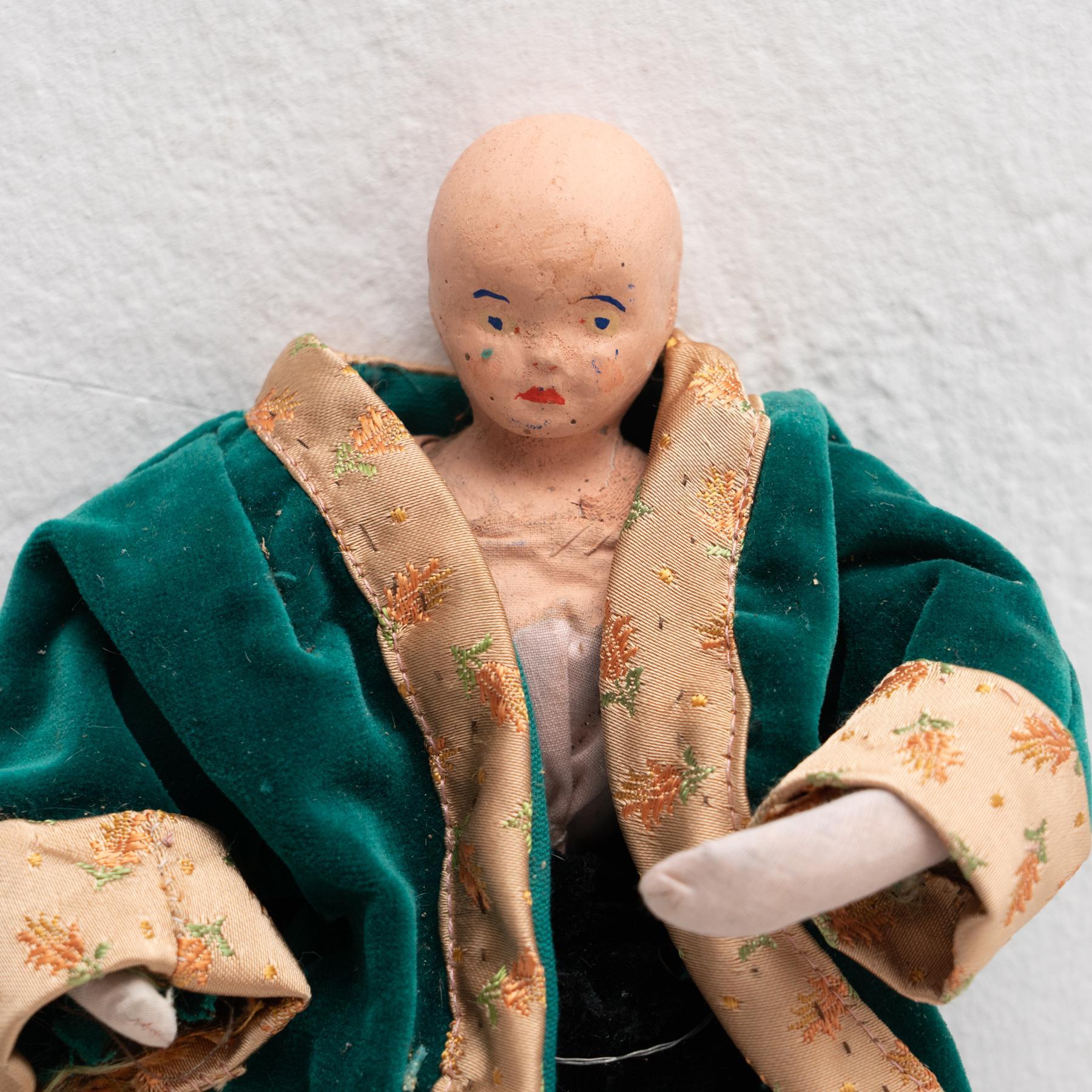 Ancienne poupée de chiffon traditionnelle espagnole, vers 1920 Bon état - En vente à Barcelona, ES
