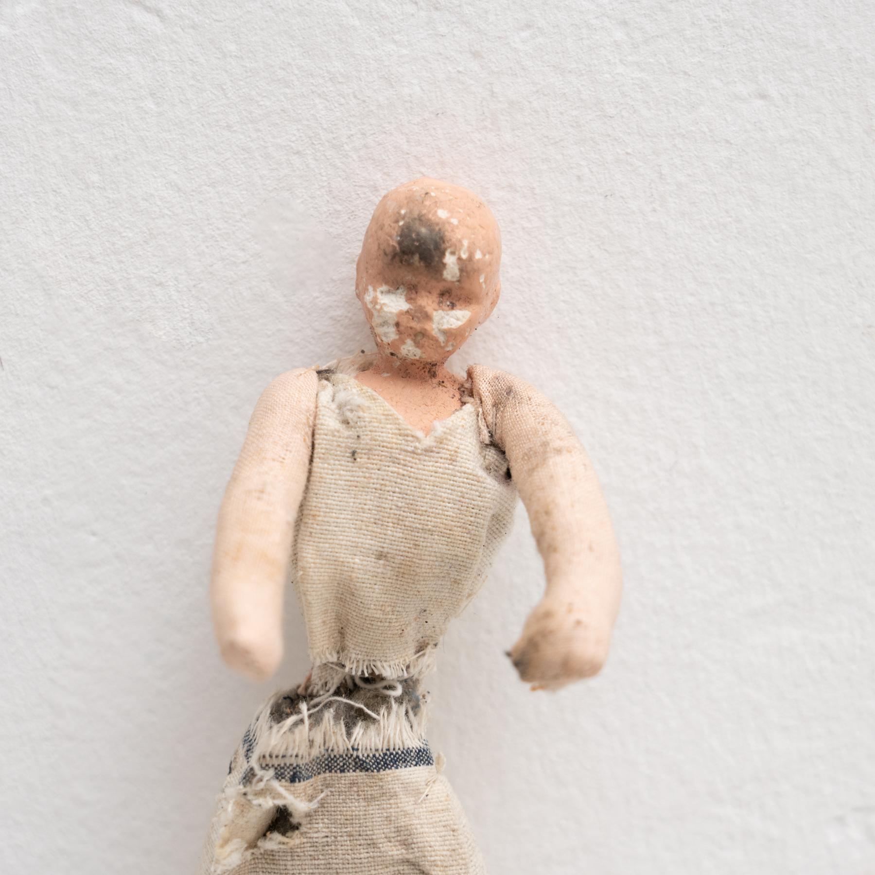 Espagnol Ancienne poupée traditionnelle espagnole Rag Doll, vers 1920 en vente