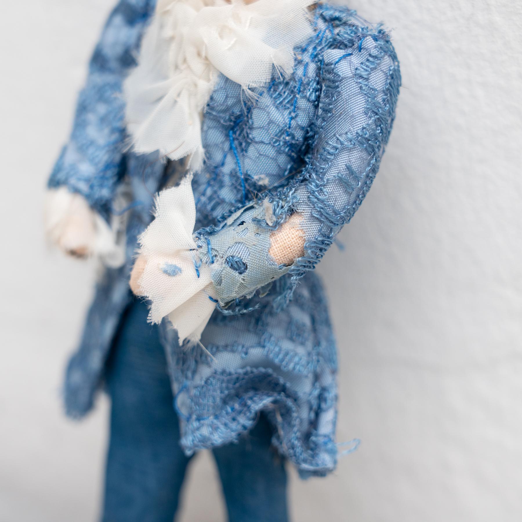 Antique Traditional Spanish Rag Doll, circa 1920 For Sale 1