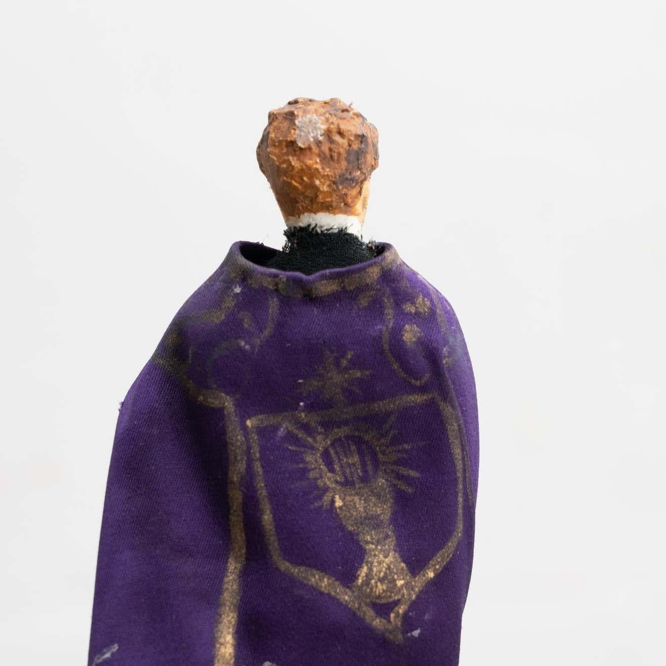 Antique Traditional Spanish Rag Doll, circa 1920 For Sale 3