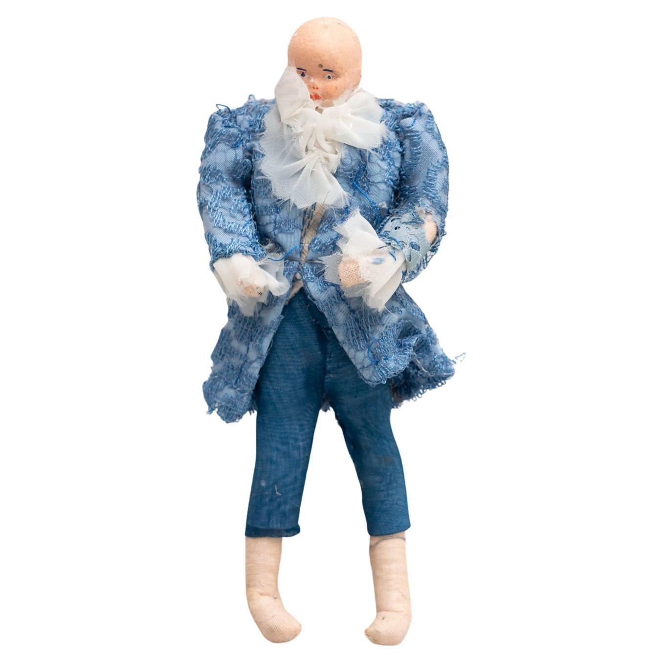 Antique Traditional Spanish Rag Doll, circa 1920 For Sale