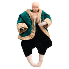 Antique Traditional Spanish Rag Doll, circa 1920