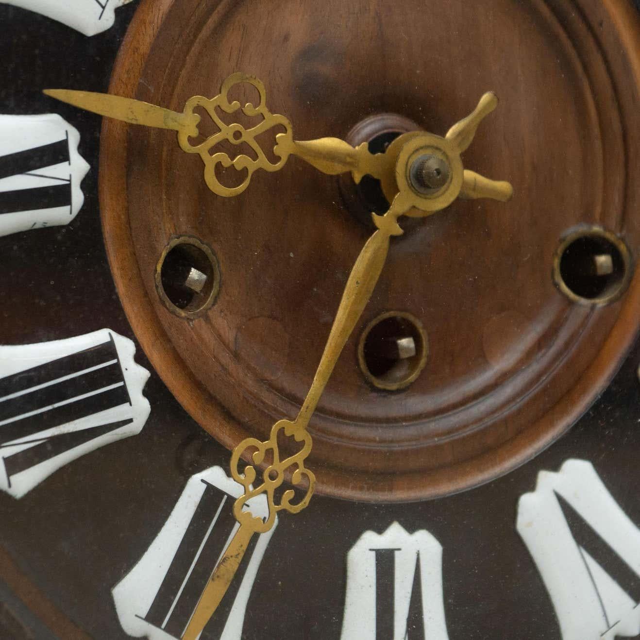 Antique Traditional Spanish Wall Clock, circa 1930 3