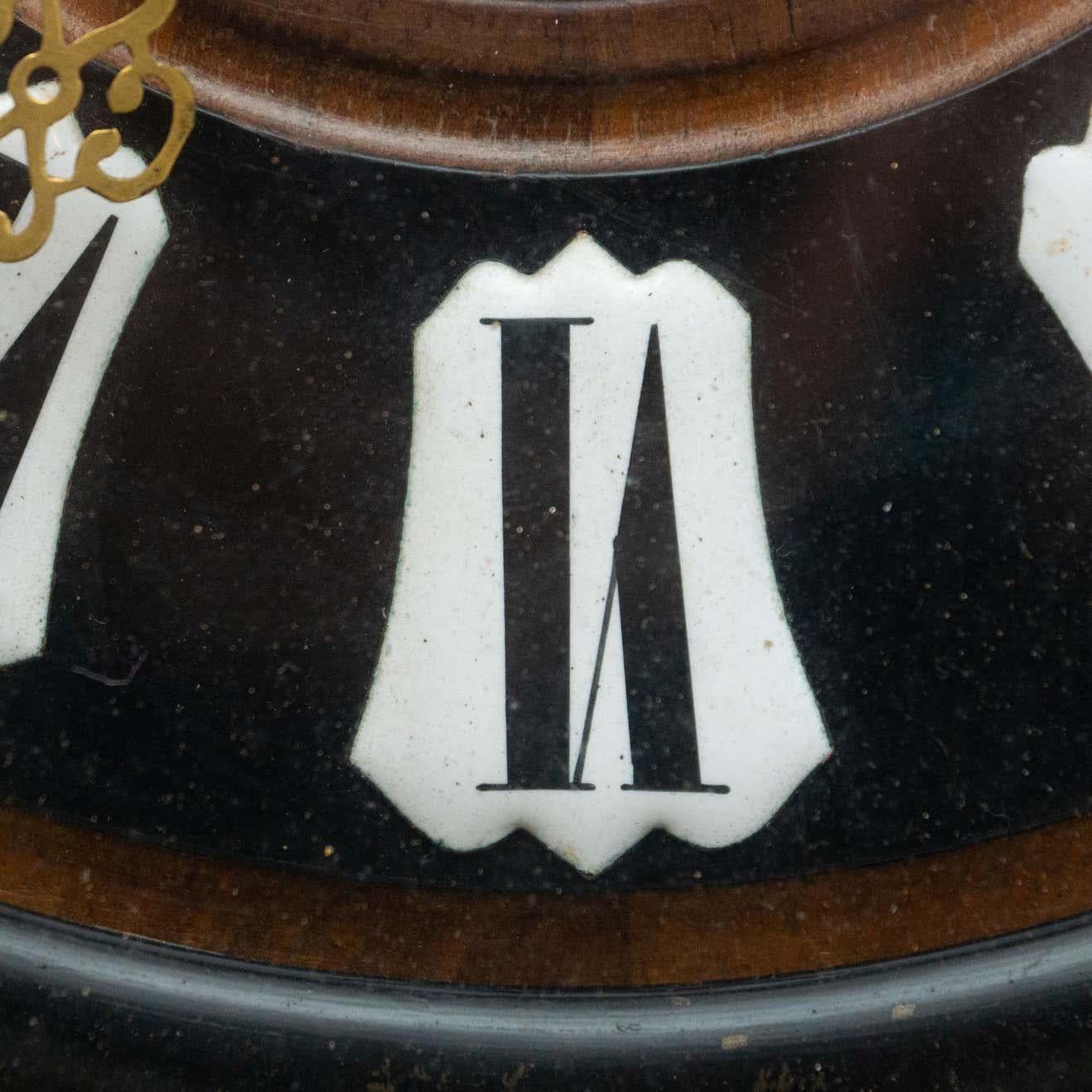 Antique Traditional Spanish Wall Clock, circa 1930 For Sale at 1stDibs